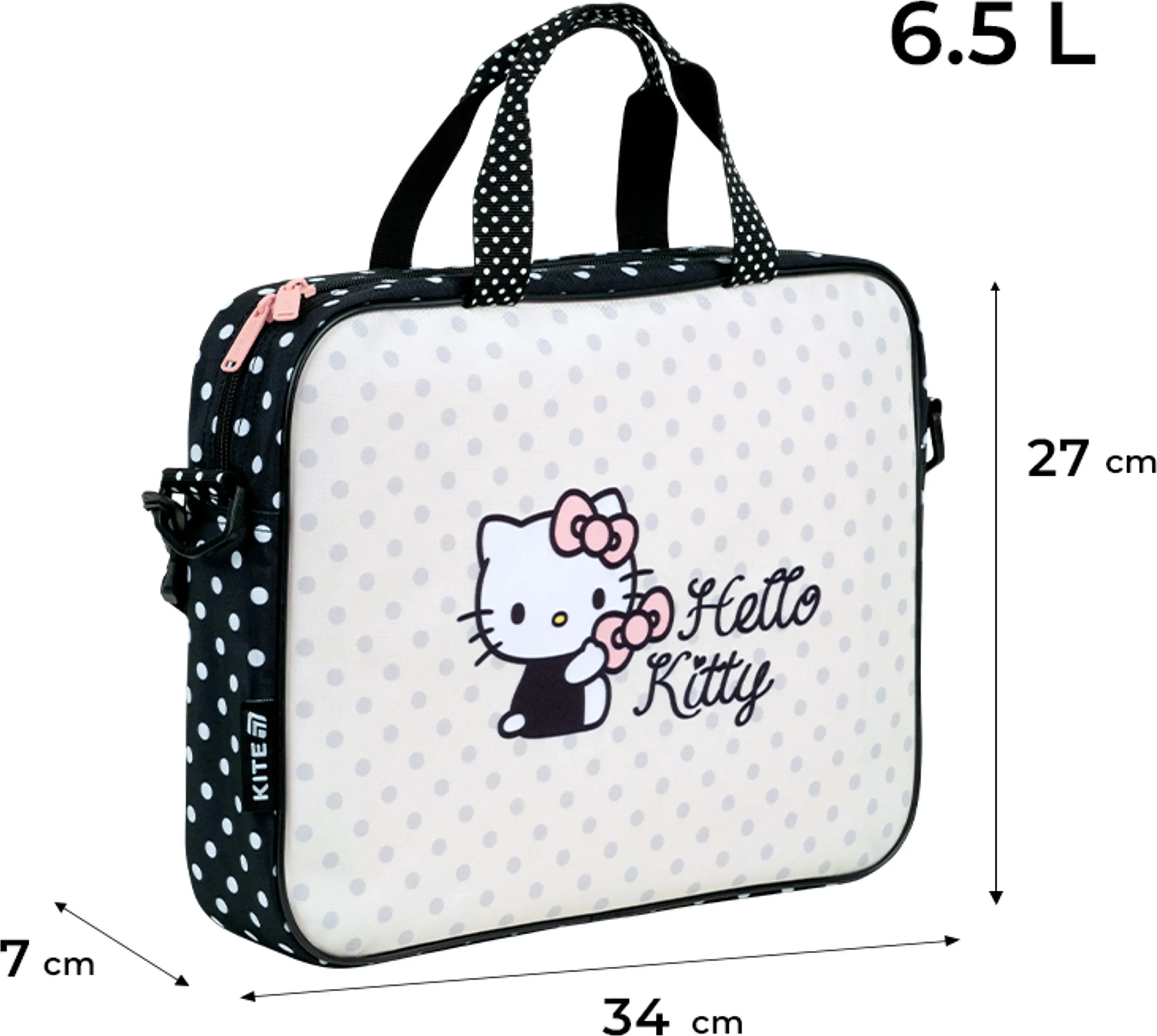 Шкільна текстильна сумка Kite Hello Kitty HK26-589-2фото