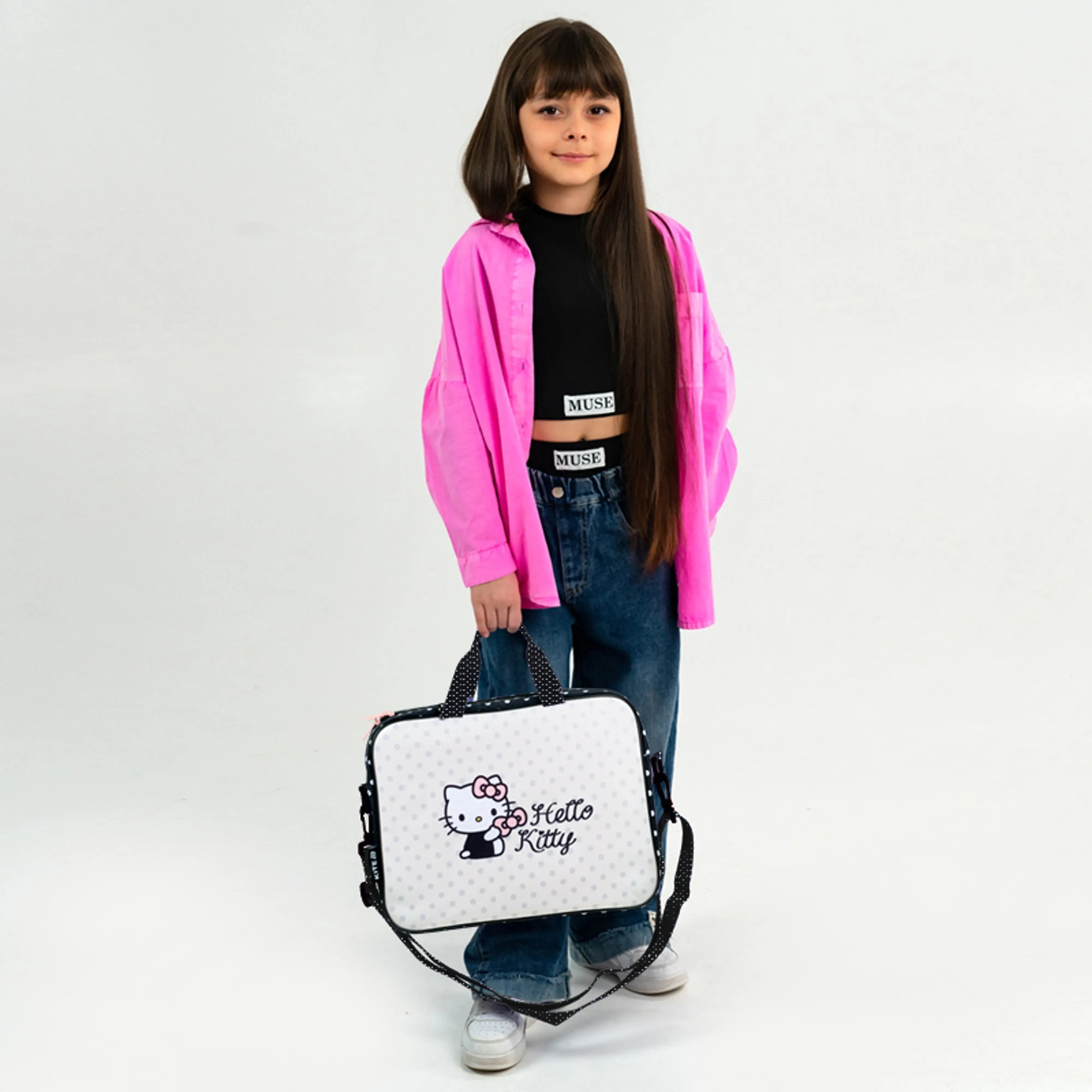 Шкільна текстильна сумка Kite Hello Kitty HK26-589-2фото