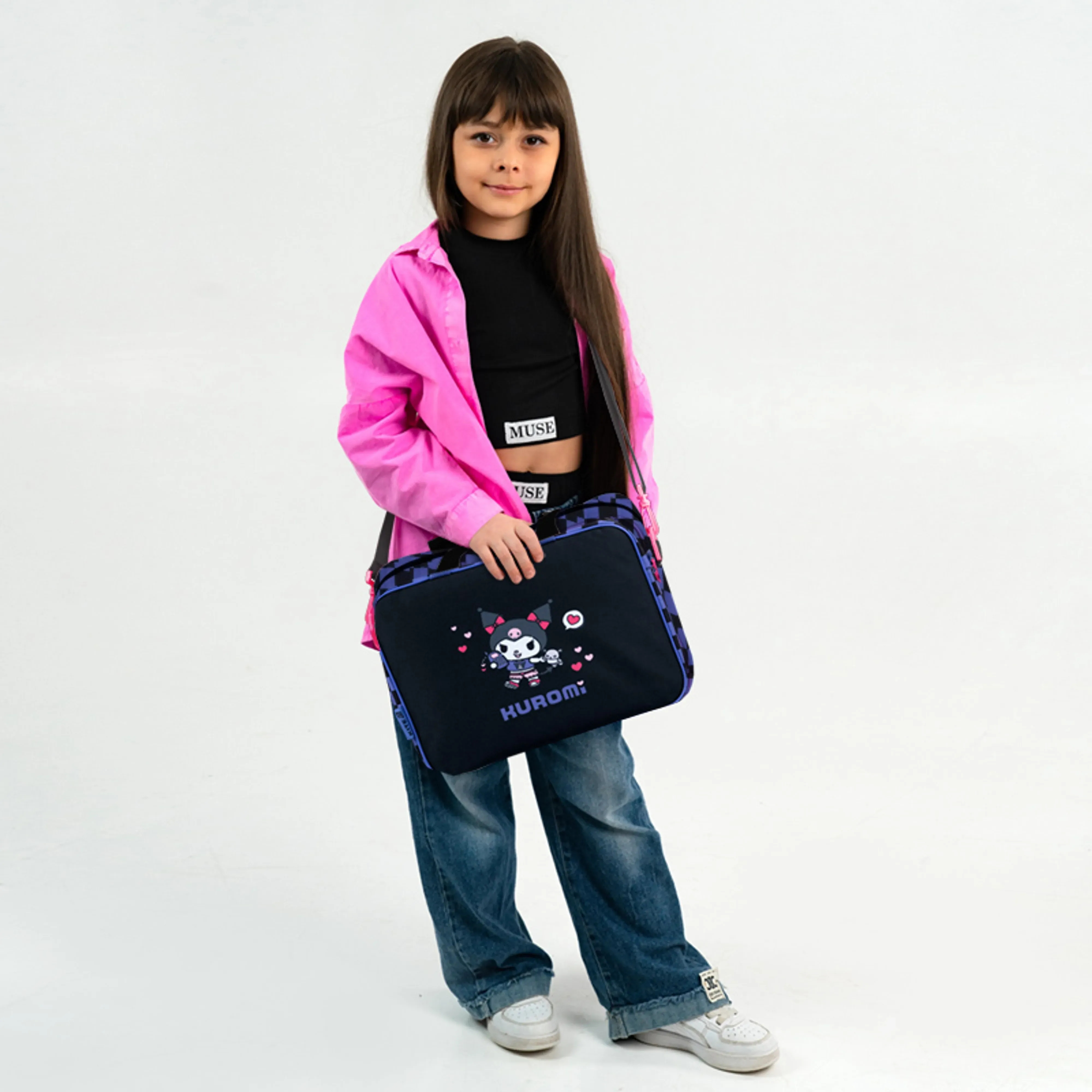 Шкільна текстильна сумка Kite Kuromi HK26-589-1фото