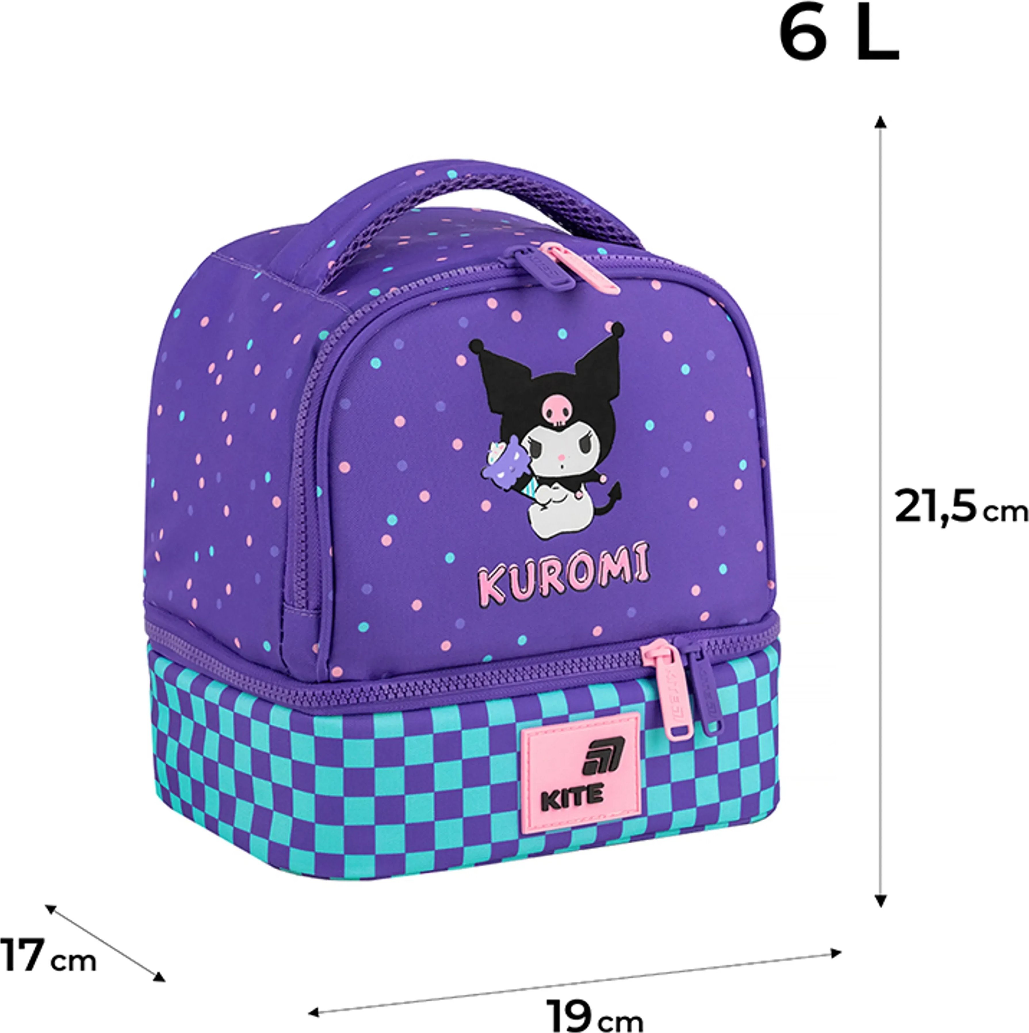 Сумка для ланчу Kite Kuromi HK26-2708фото
