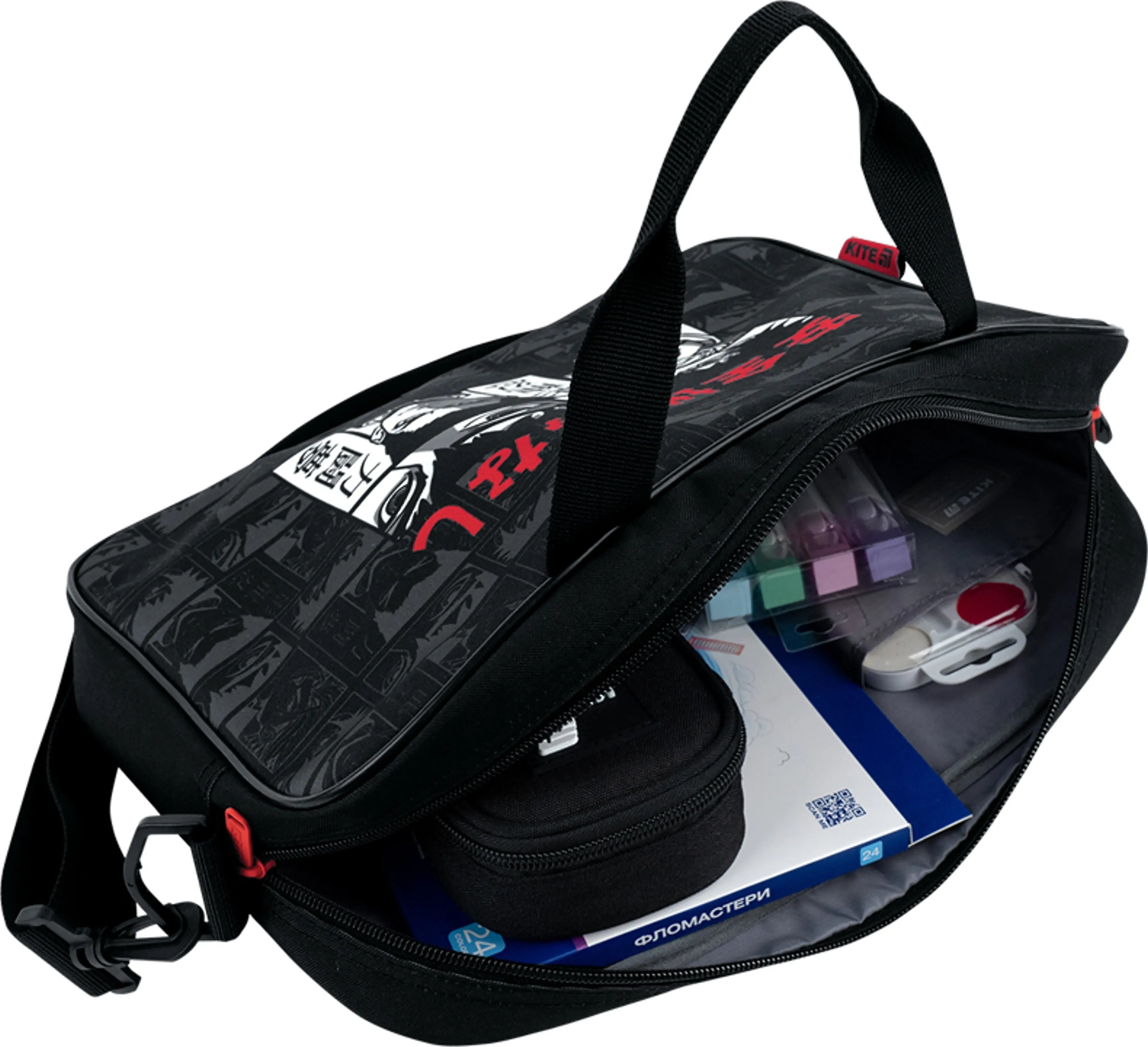 Школьная текстильная сумка Kite Anime K26-589-3 фото 