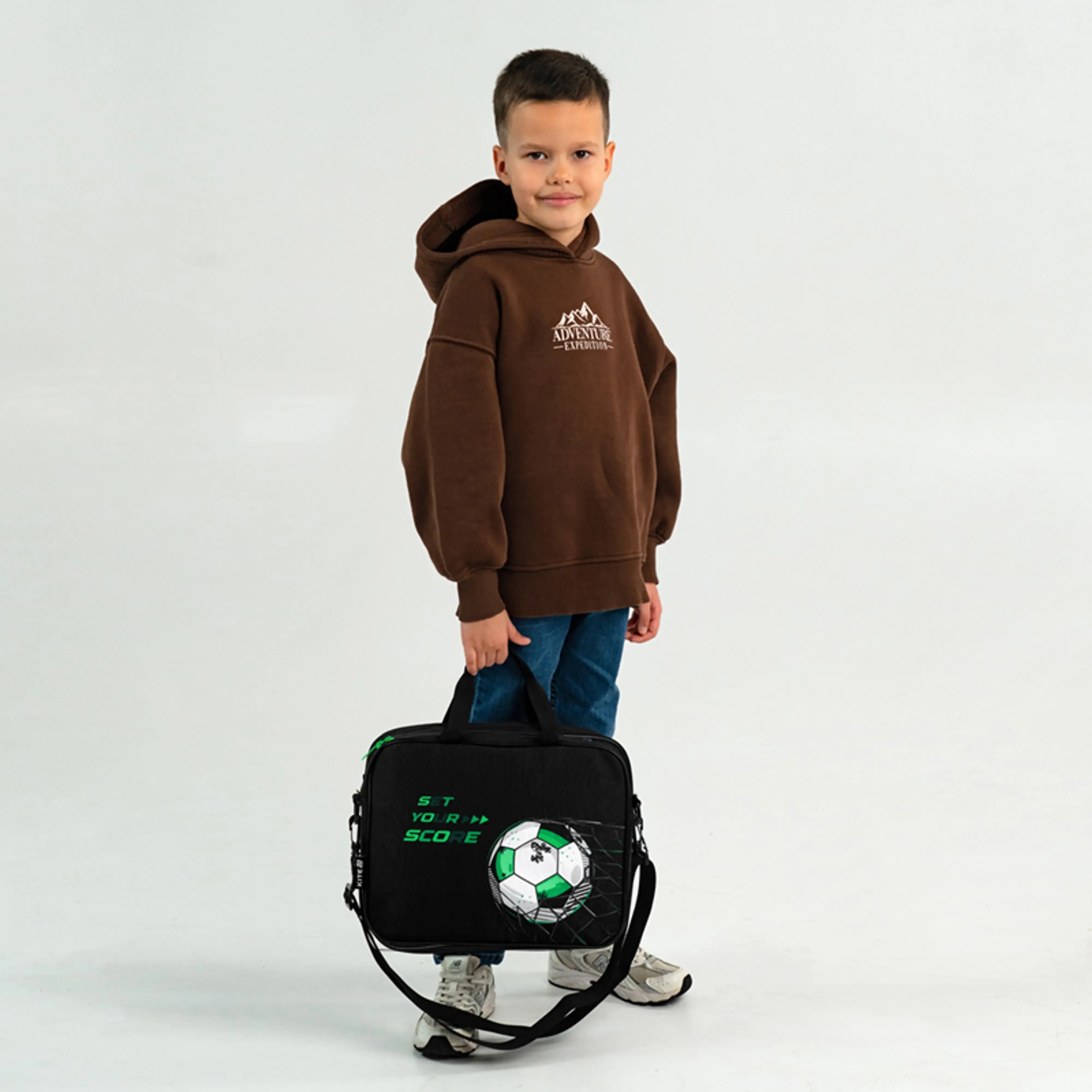 Шкільна текстильна сумка Kite Football K26-589-2фото