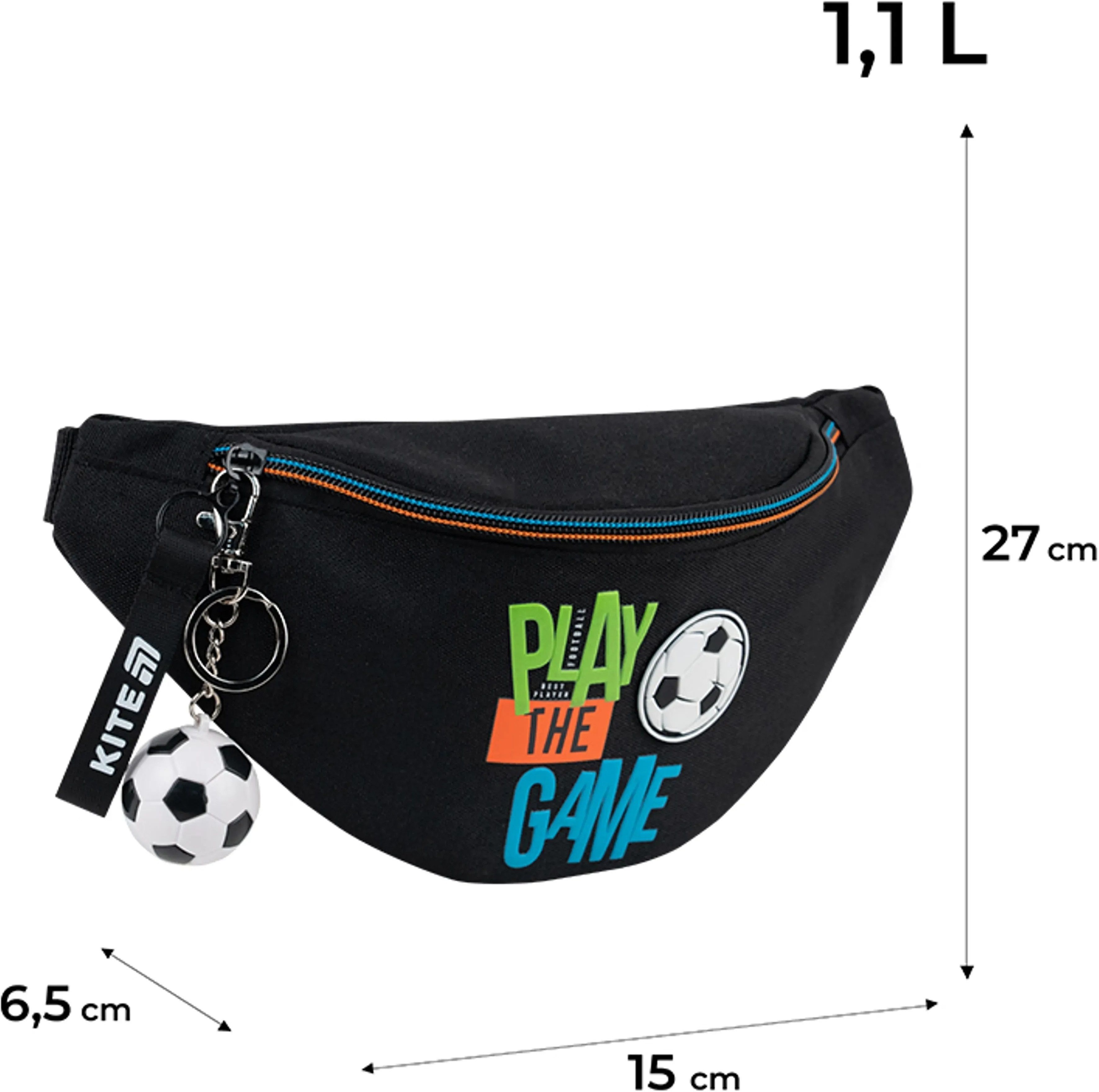 Сумка-бананка детская Kite Kids Football Player K26-2577-2 фото