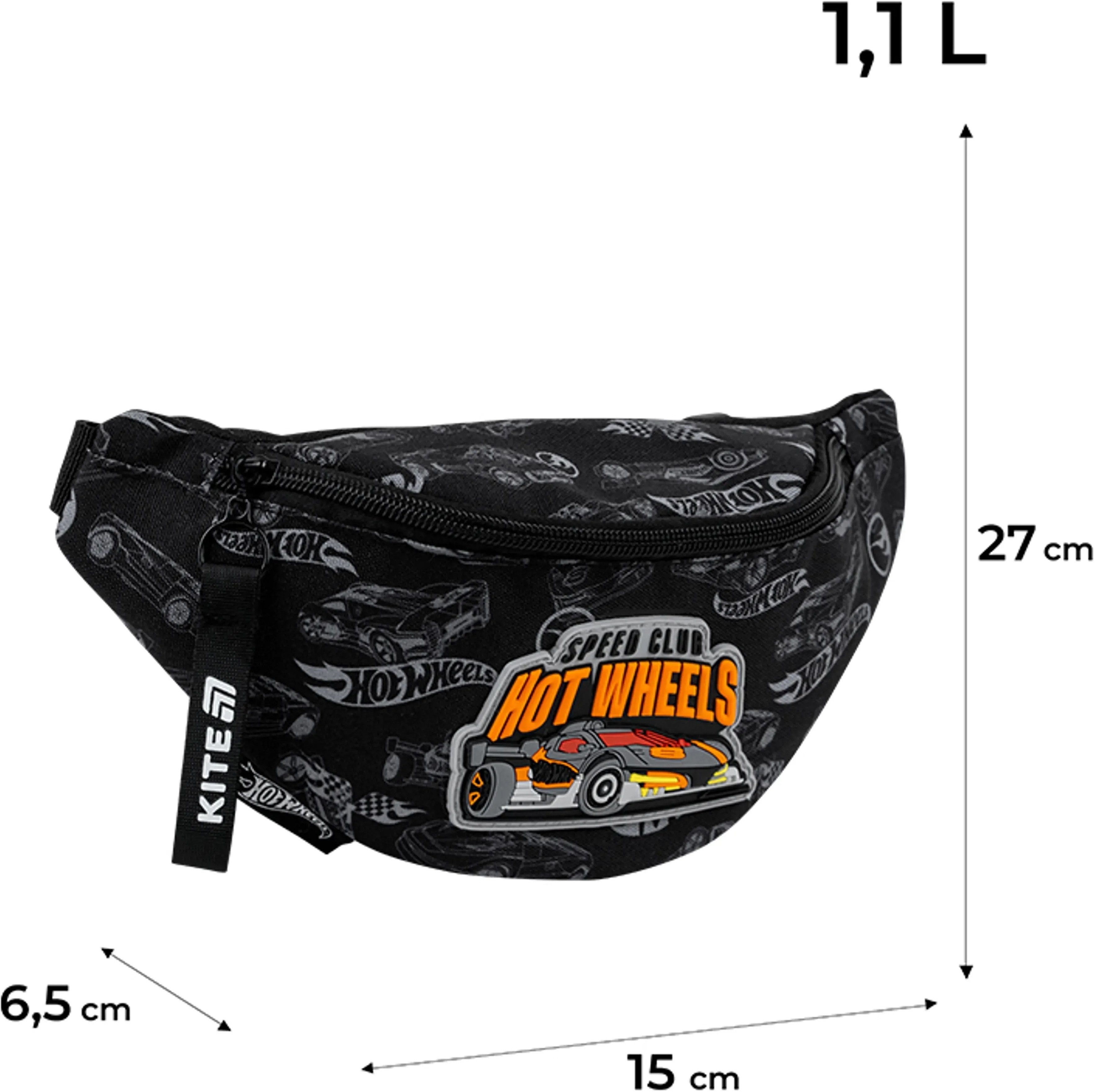 Сумка-бананка детская Kite Kids Hot Wheels HW26-2577 фото