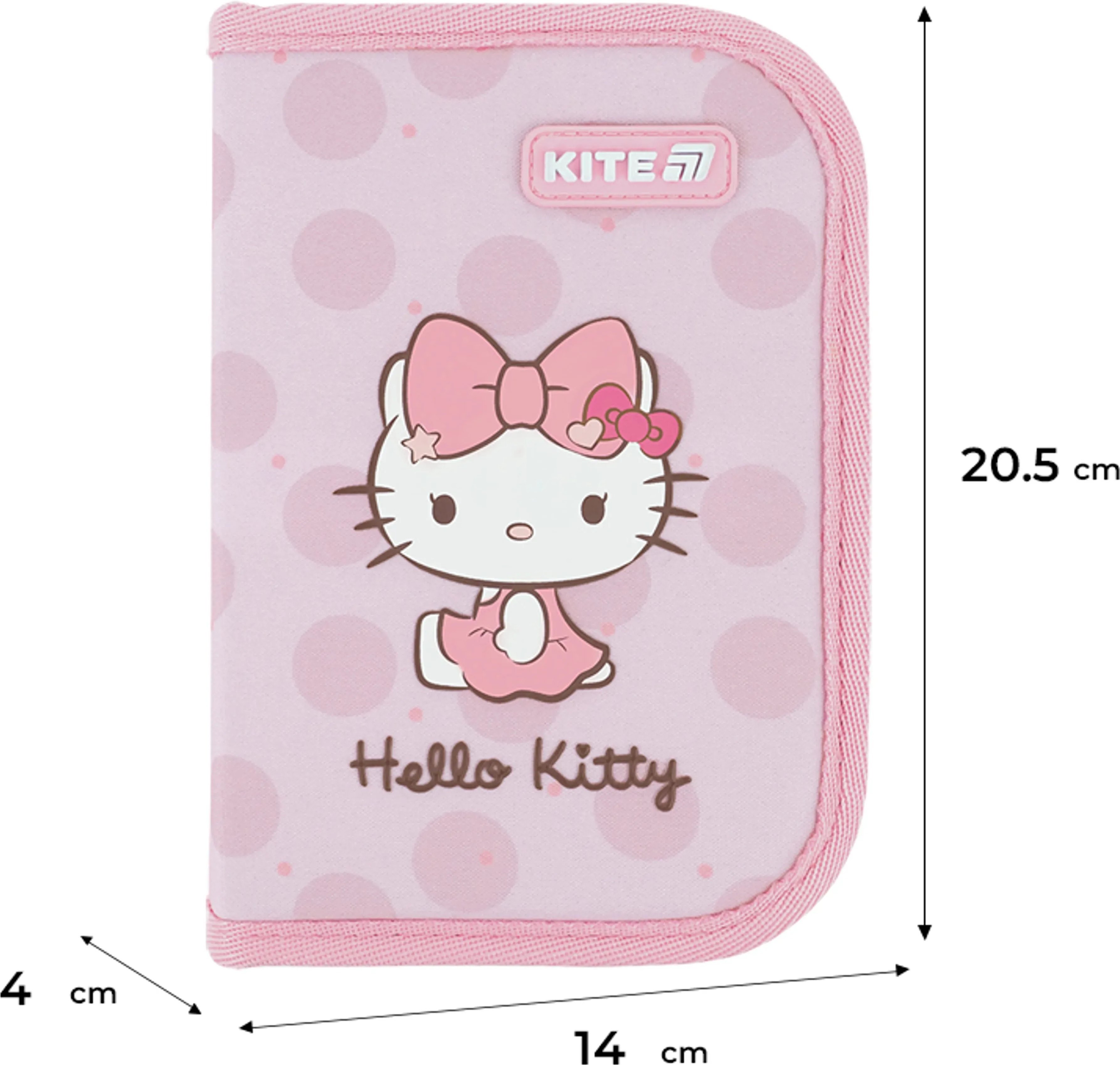 Пенал без наповнення Kite Hello Kitty HK26-621-1 1 відділення 1 відворотфото5