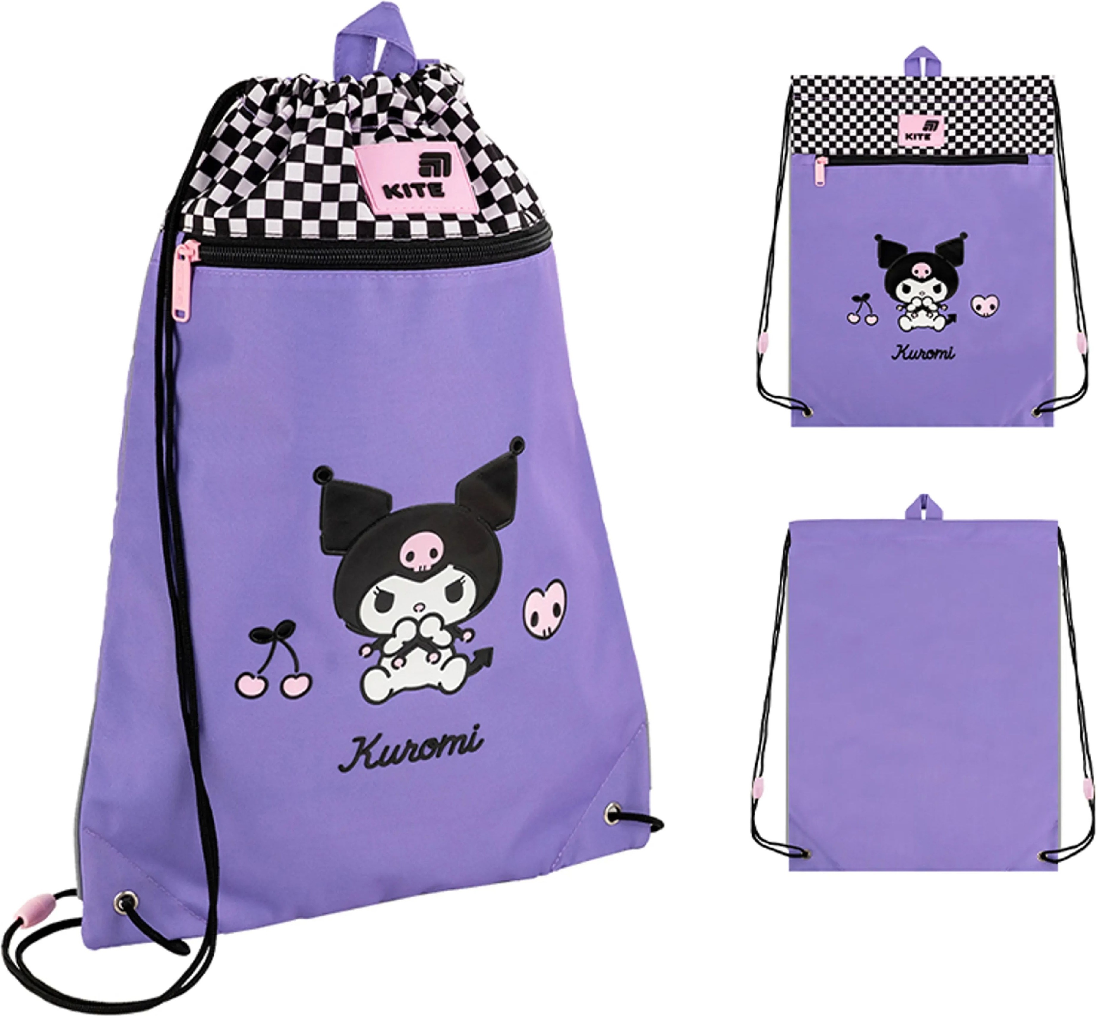 Сумка для обуви Kite Kuromi HK26-601M-11 фото 