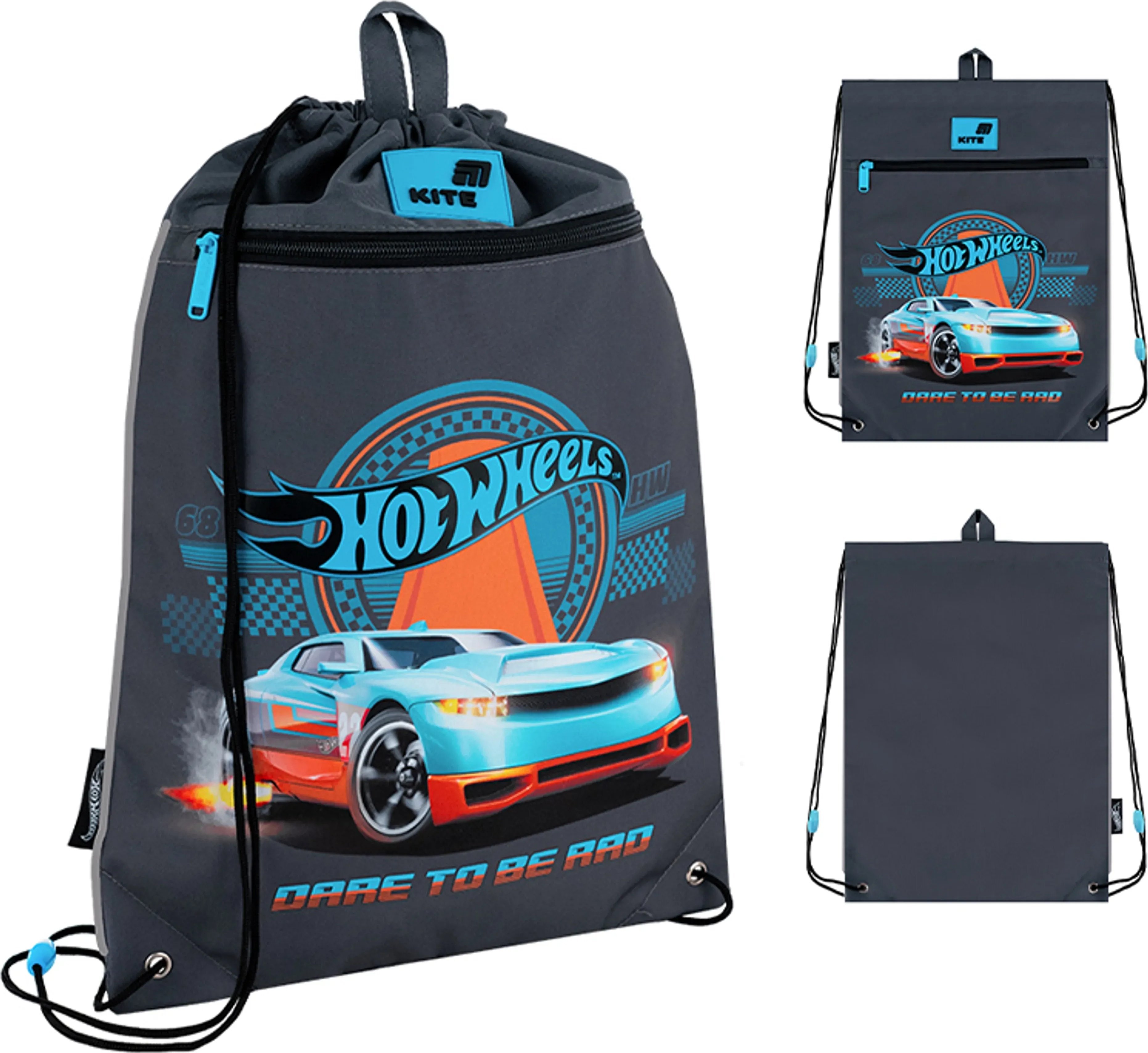 Сумка для взуття Kite Hot Wheels HW26-601M-3фото
