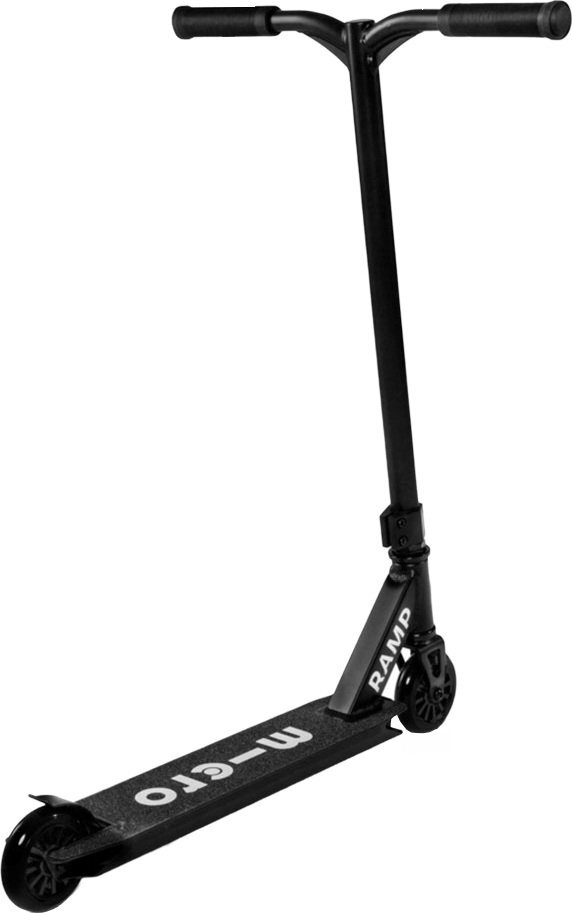 Самокат Micro серії Ramp – Чорний (до 100 kg, двоколісний)фото