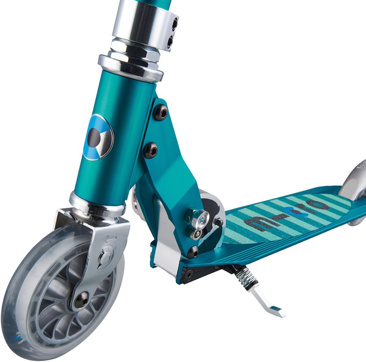 Самокат Micro серии Sprite LED – Бензин (до 100 kg, двухколесный, свет) фото 