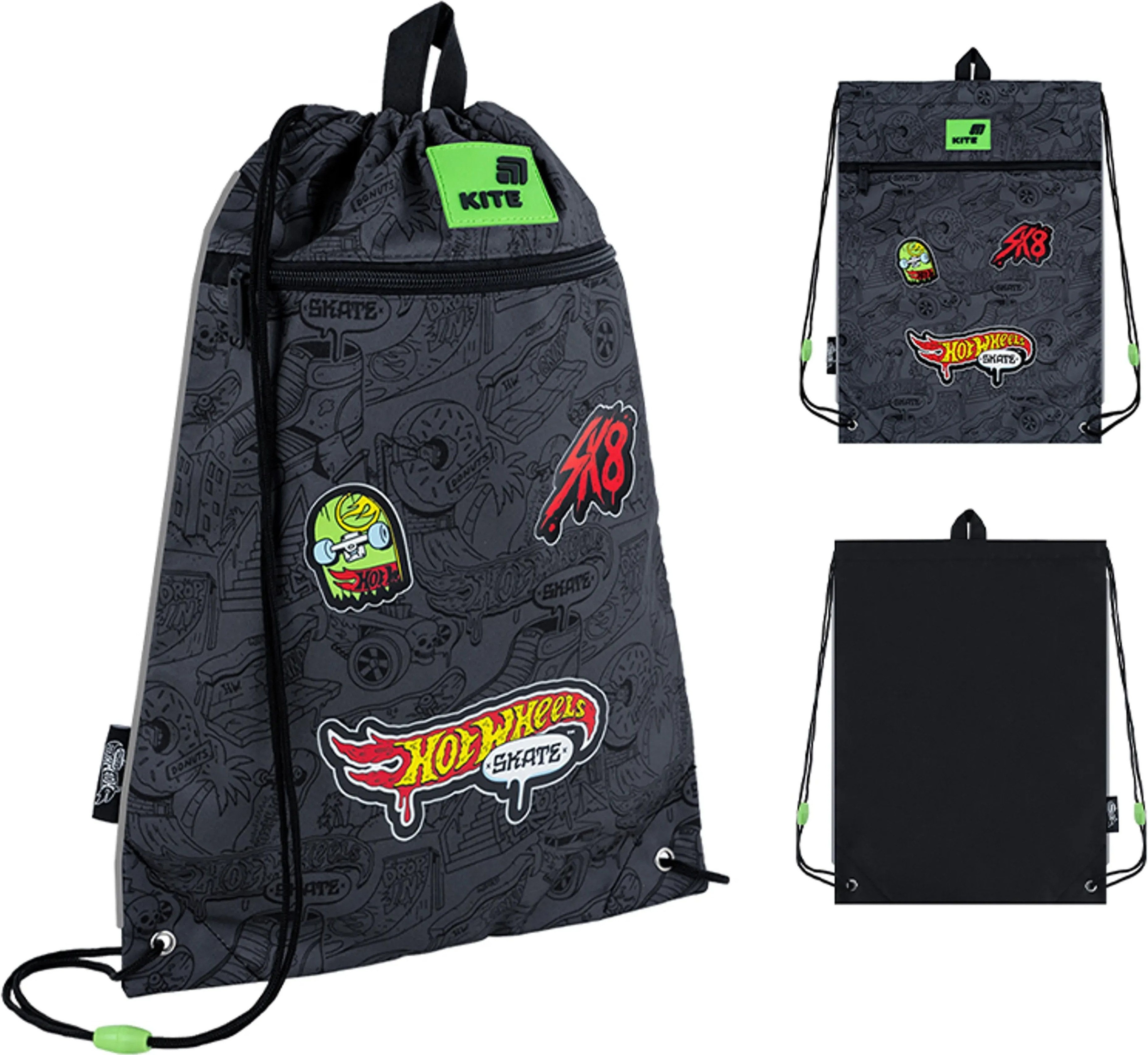 Сумка для обуви Kite Hot Wheels HW26-601M-2 фото 