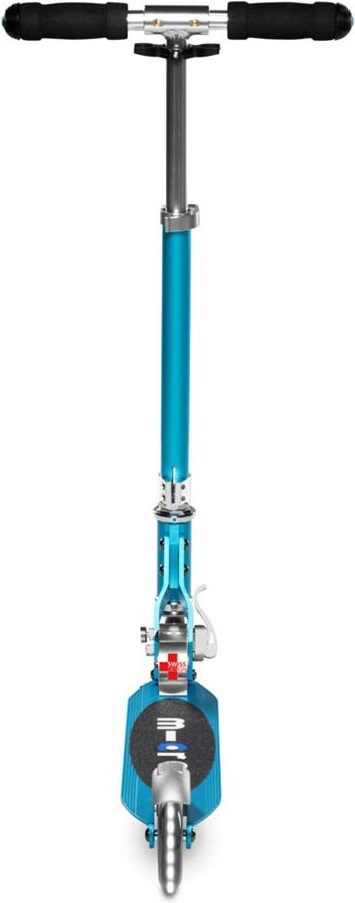 Самокат Micro серии Sprite LED – Голубой Океан (до 100 kg, двухколесный, свет) фото 