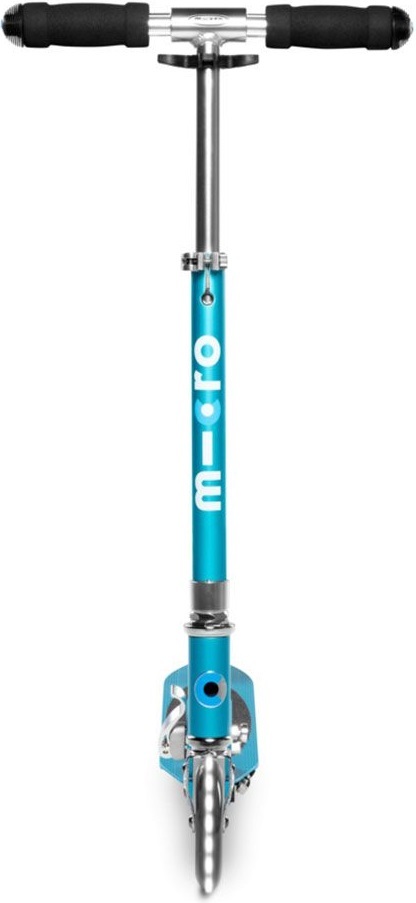 Самокат Micro серии Sprite LED – Голубой Океан (до 100 kg, двухколесный, свет) фото 