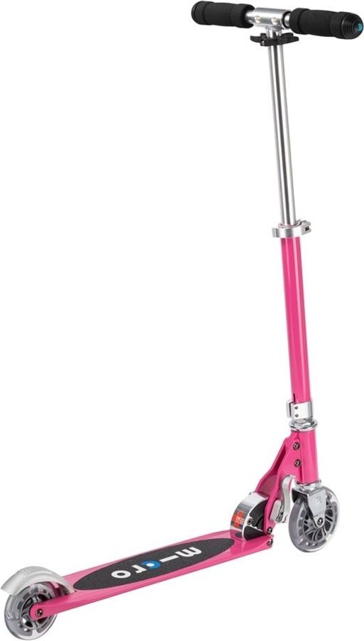 Самокат Micro серії Sprite – Рожевий (до 100 kg, двоколісний)фото
