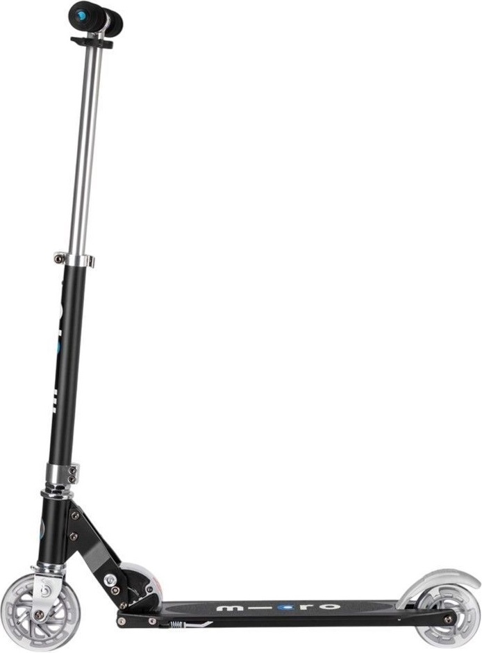 Самокат Micro серії Sprite – Чорний (до 100 кг (kg), двоколісний)фото