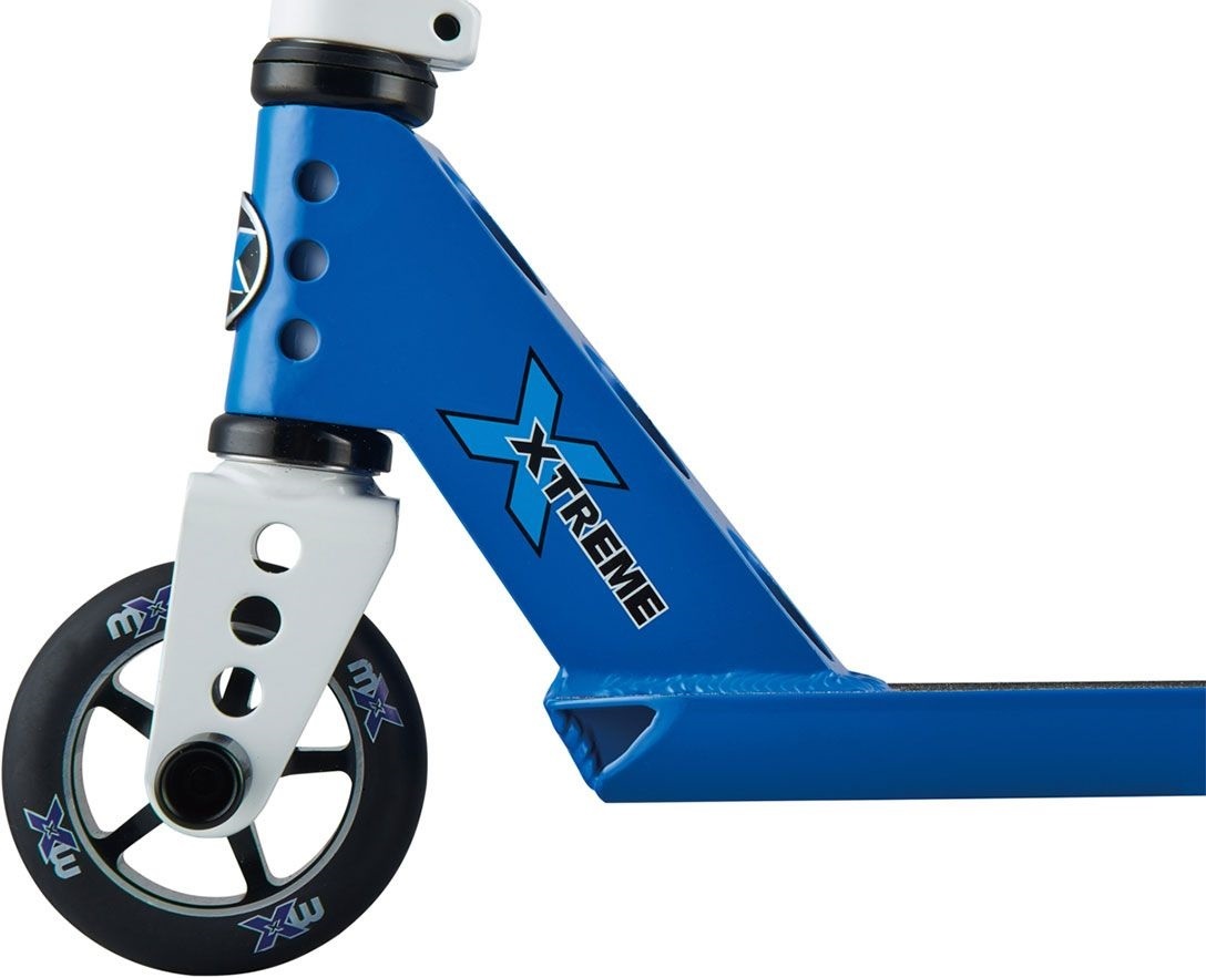 Самокат Micro серії Trixx & Ramp - Синій (до 100 kg, двоколісний, алюмін.)фото4