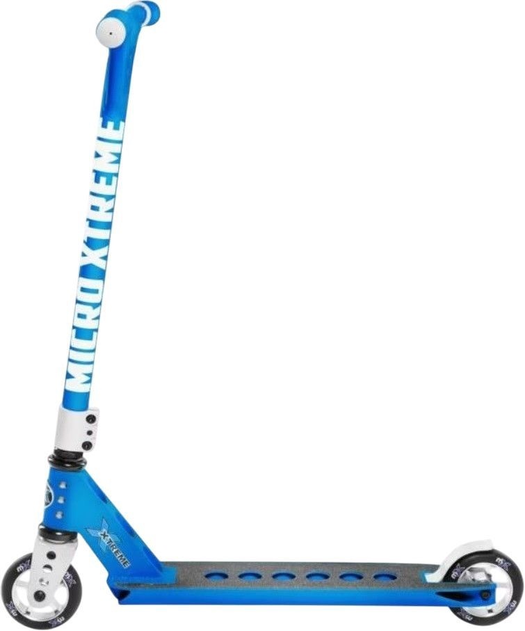Самокат Micro серії Trixx & Ramp - Синій (до 100 kg, двоколісний, алюмін.)фото2