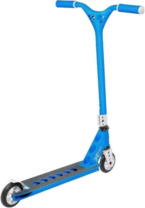 Самокат Micro серії Trixx & Ramp - Синій (до 100 kg, двоколісний, алюмін.)фото3