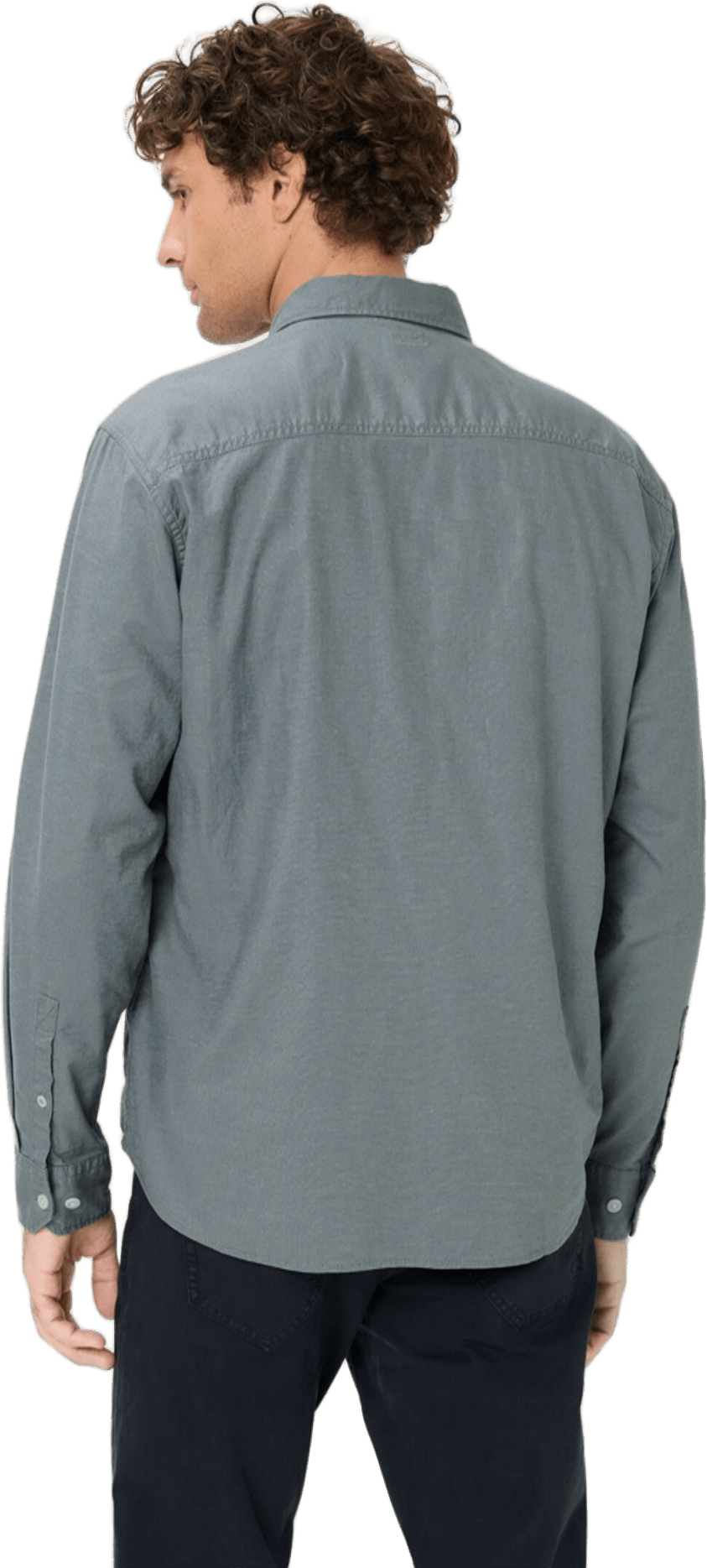 Сорочка чоловіча Camel Active Shirts 1/1 sleeves 409116-7S16-45 M темно-синяфото