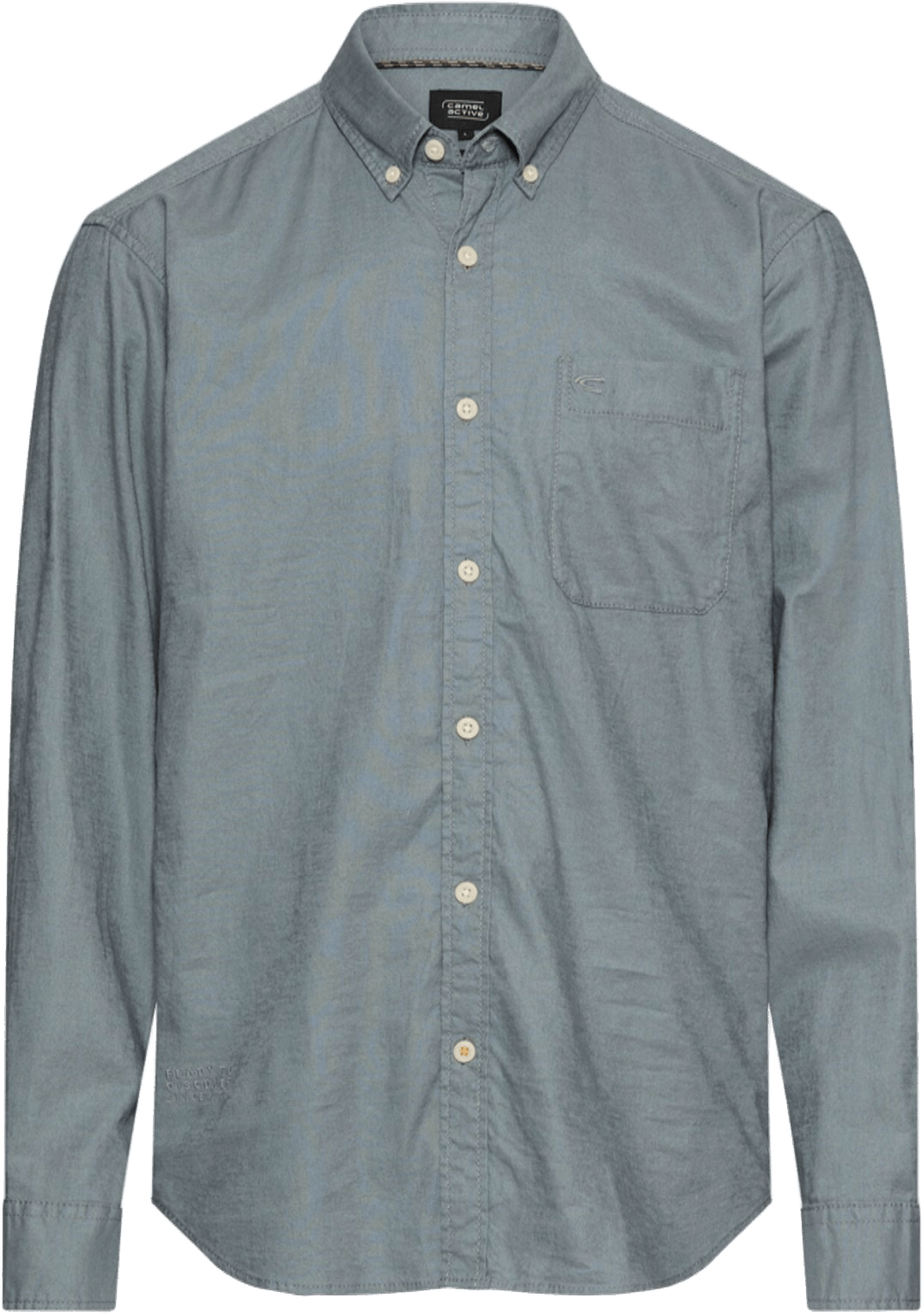 Сорочка чоловіча Camel Active Shirts 1/1 sleeves 409116-7S16-45 M темно-синяфото