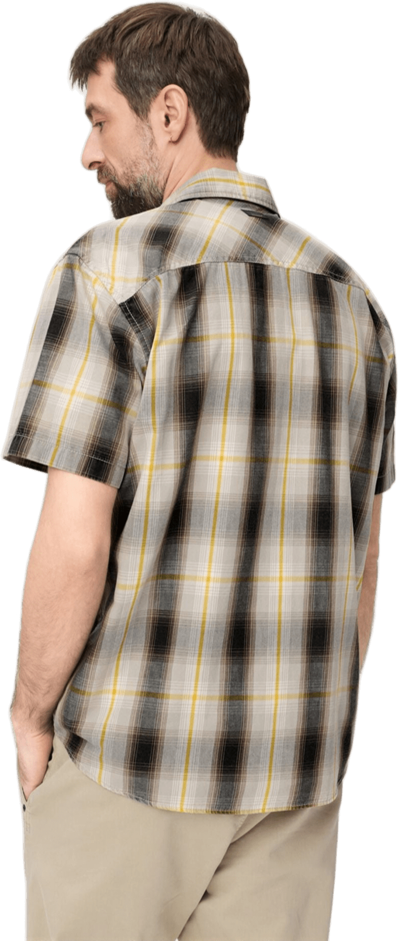 Сорочка чоловіча Camel Active Shirts 1/2 sleeves 409252-7S52-64 2XL жовтафото