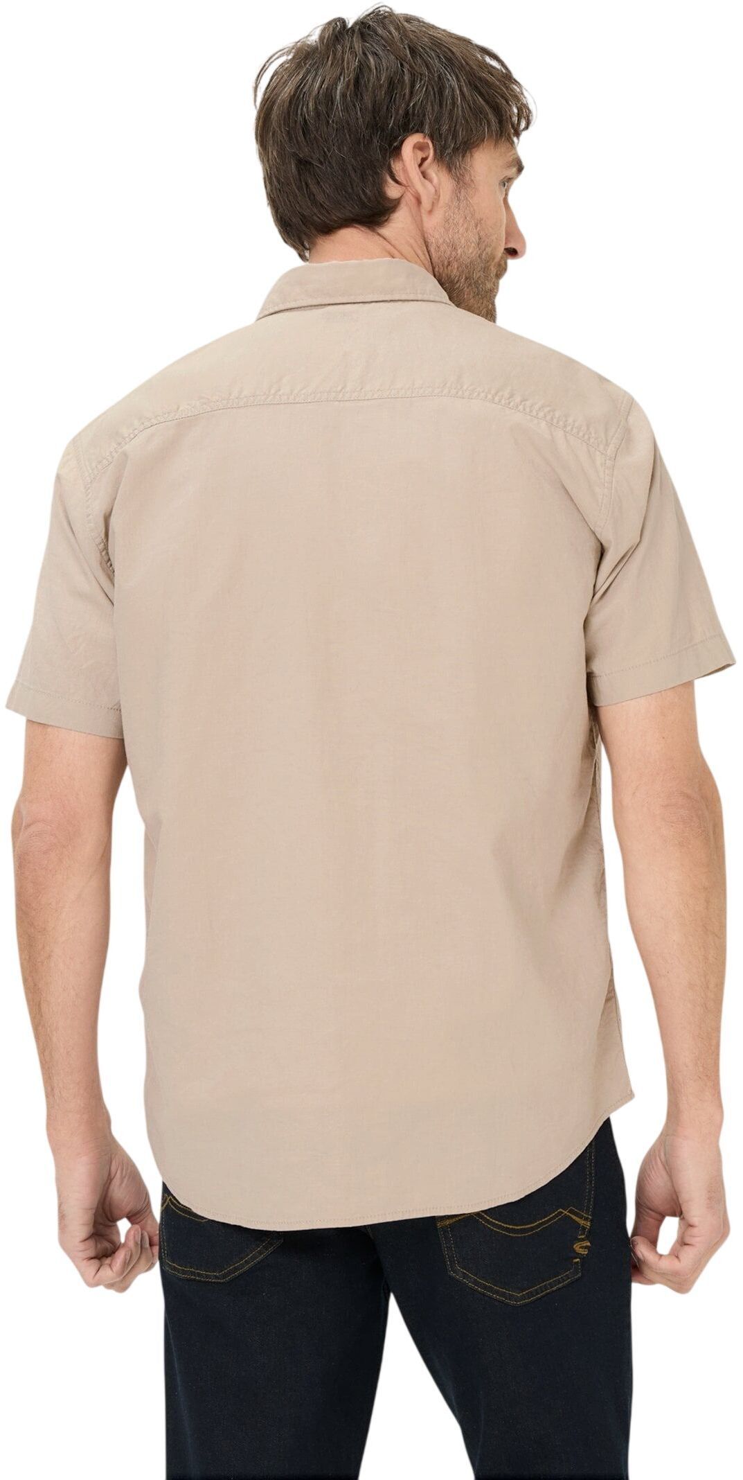 Сорочка чоловіча Camel Active Shirts 1/2 sleeves 409256-7S56-17 L темно-сірафото