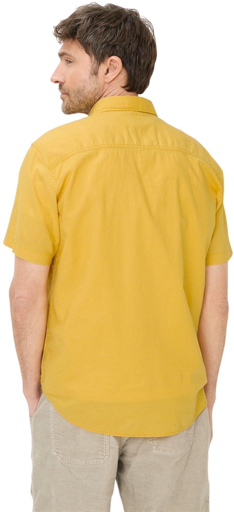 Сорочка чоловіча Camel Active Shirts 1/2 sleeves 409256-7S56-64 M жовтафото