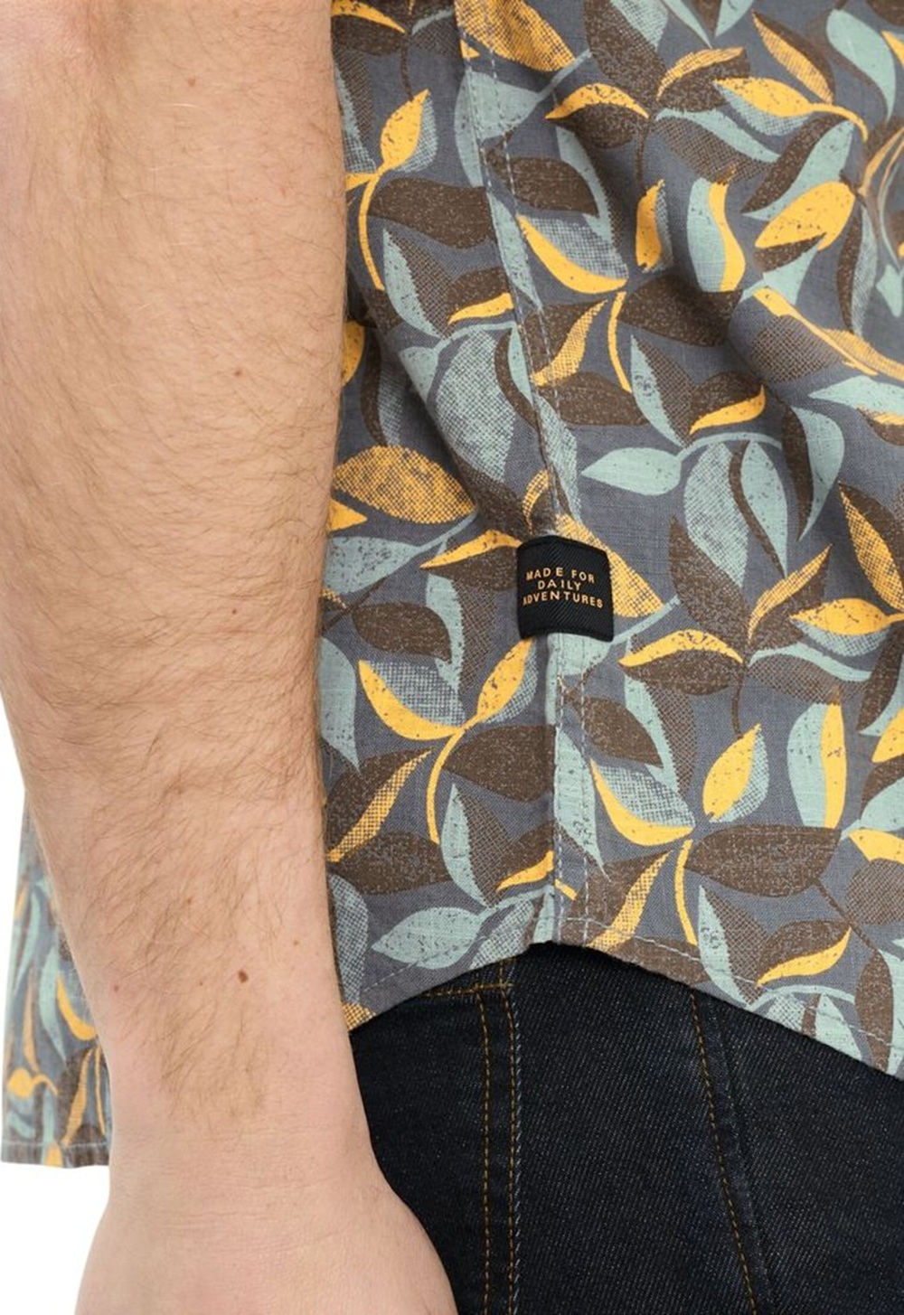 Рубашка мужская Camel Active Shirts 1/2 sleeves 409274-7S74-64 M синяя фото 