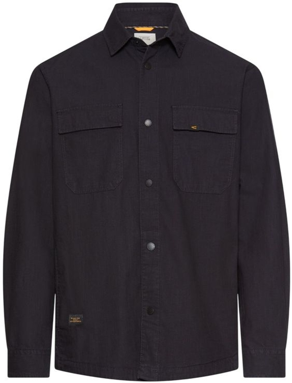 Сорочка з довгим рукавом чоловіча Camel Active Overshirts 409382-7S82-48 M темно-синяфото