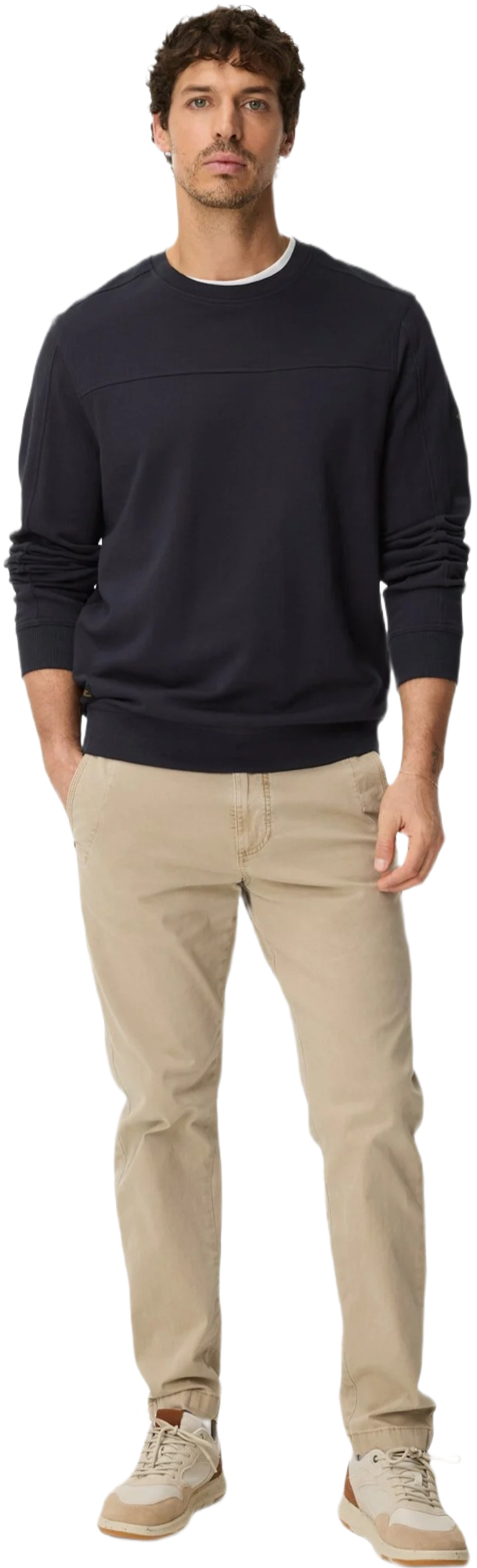 Світшот чоловічий Camel Active Sweatshirts 409400-7W02-48 S темно-синійфото