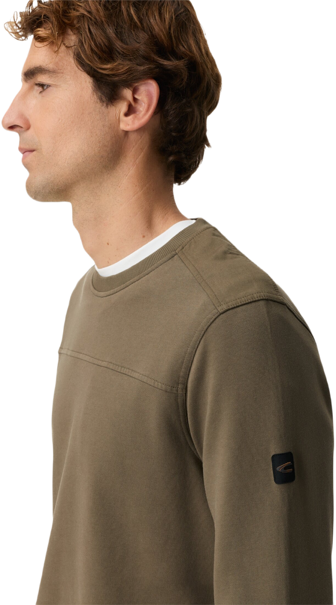 Світшот чоловічий Camel Active Sweatshirts 409400-7W04-35 2XL оливковийфото