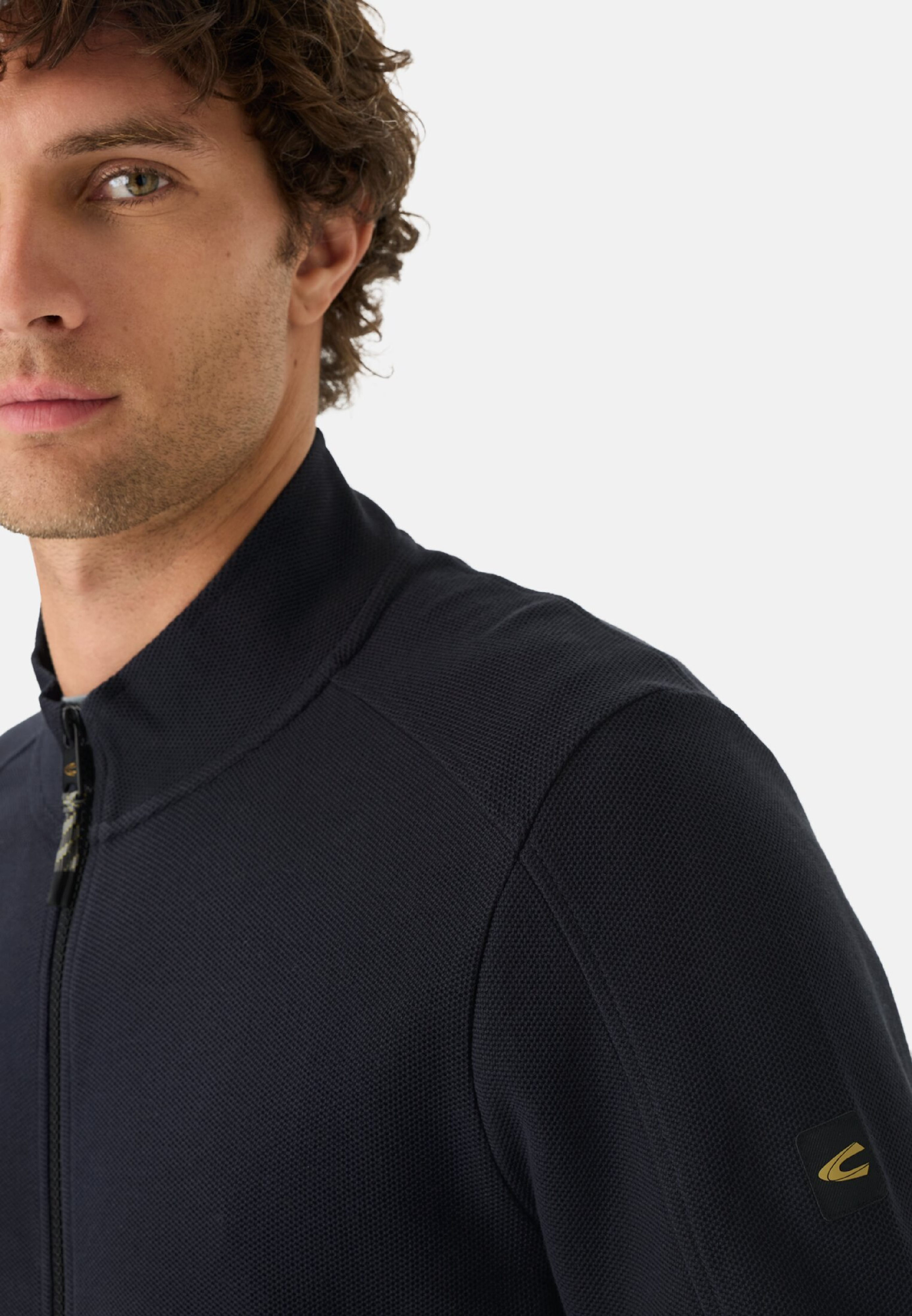 Толстовка чоловіча Camel Active Sweatjackets 409401-7W36-48 L синяфото5