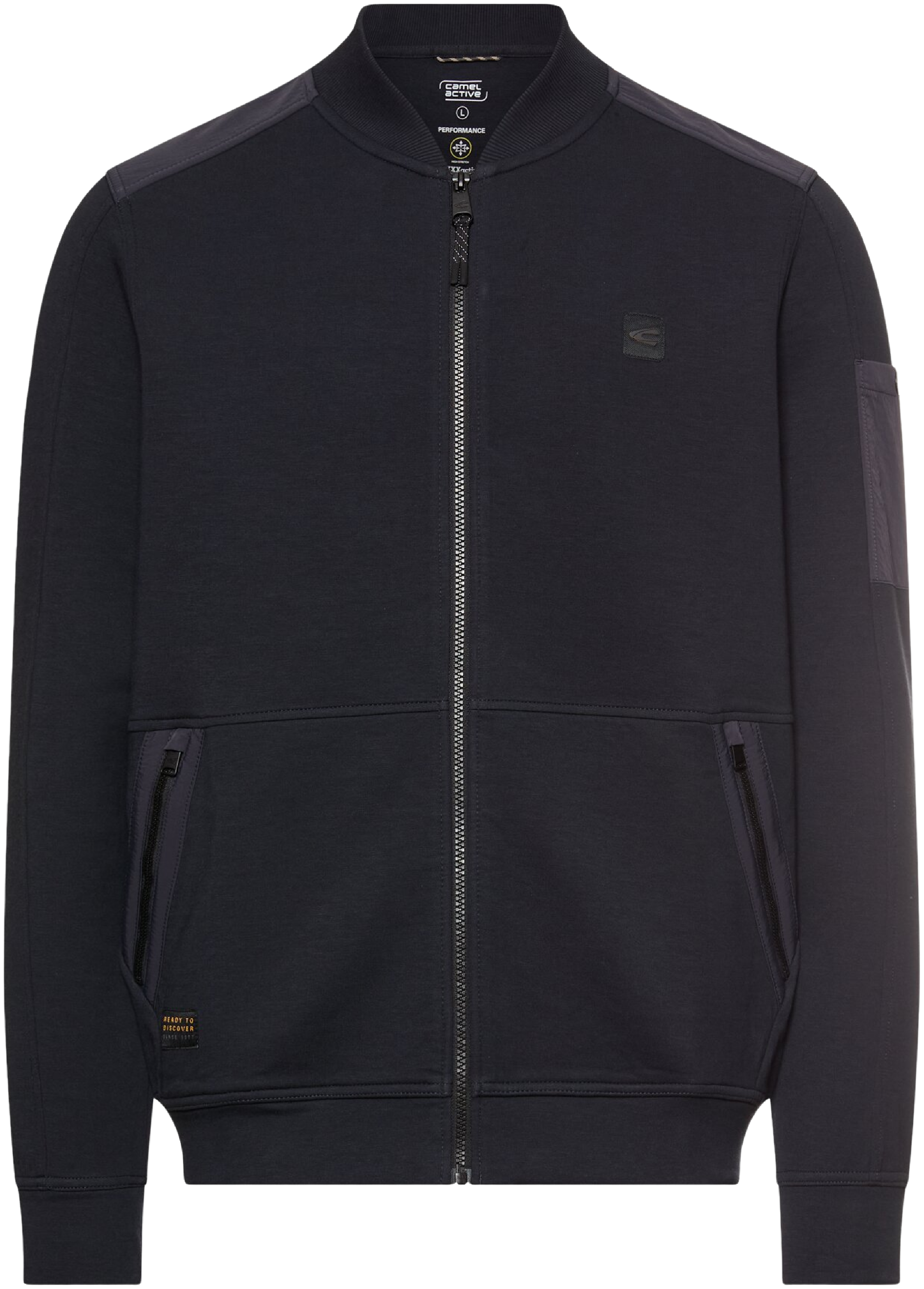 Толстовка чоловіча Camel Active Sweatjackets 409408-7W27-48 M темно-синяфото6