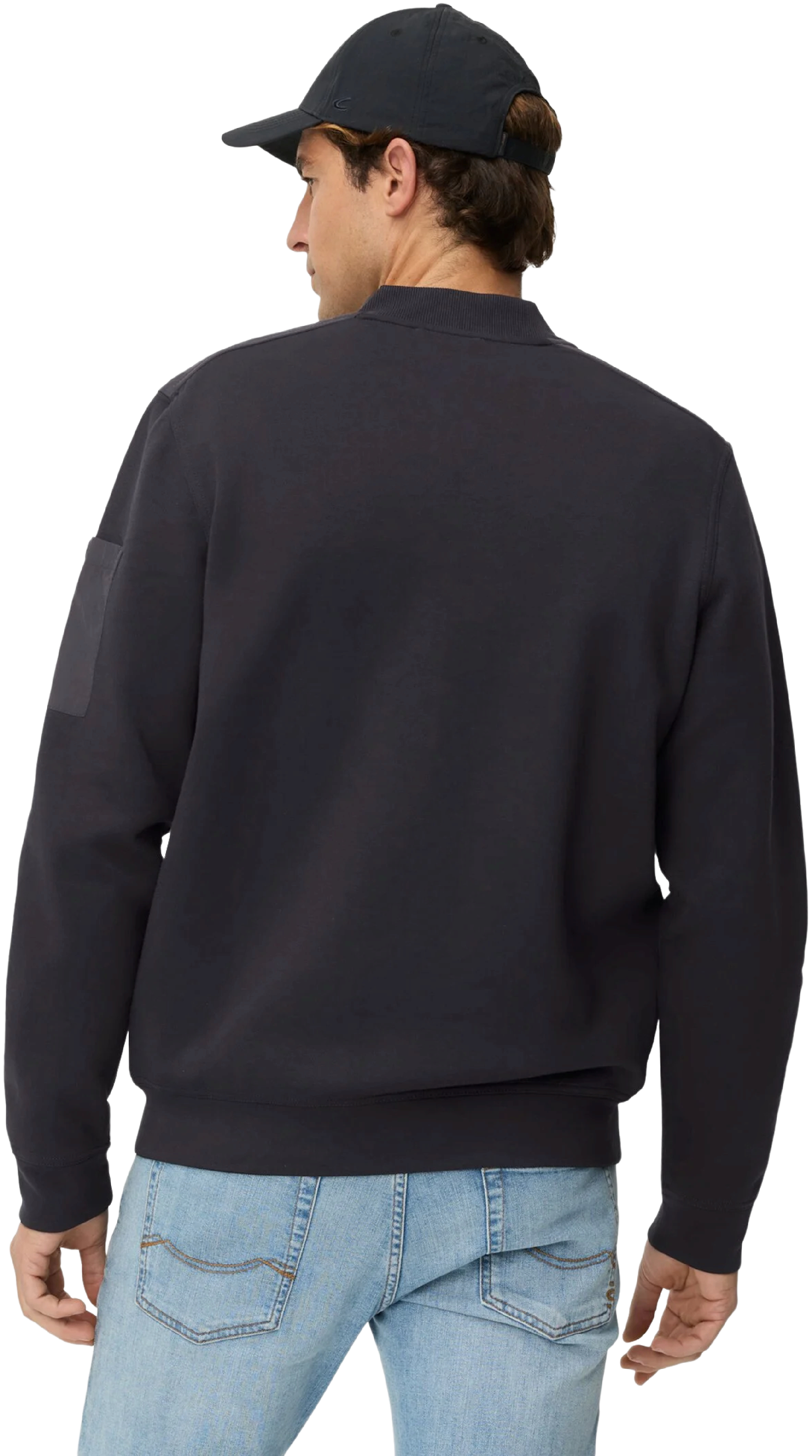 Толстовка чоловіча Camel Active Sweatjackets 409408-7W27-48 2XL темно-синяфото2