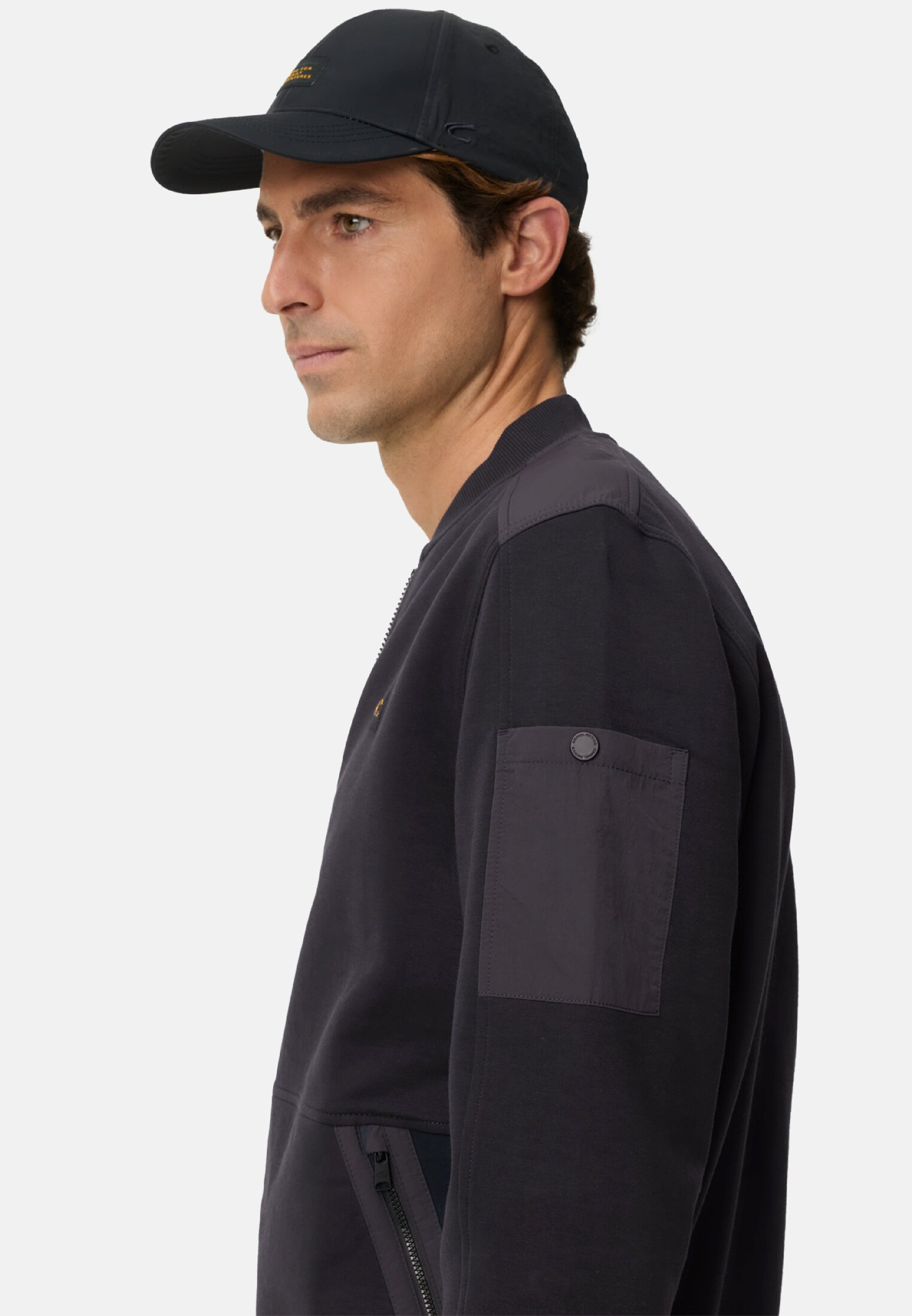 Толстовка чоловіча Camel Active Sweatjackets 409408-7W27-48 2XL темно-синяфото5