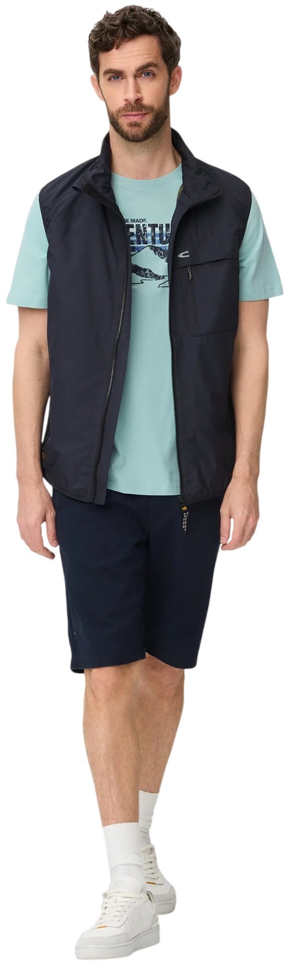 Футболка чоловіча Camel Active T-shirts 1/2 sleeves 409700-7T02-32 L блактинафото