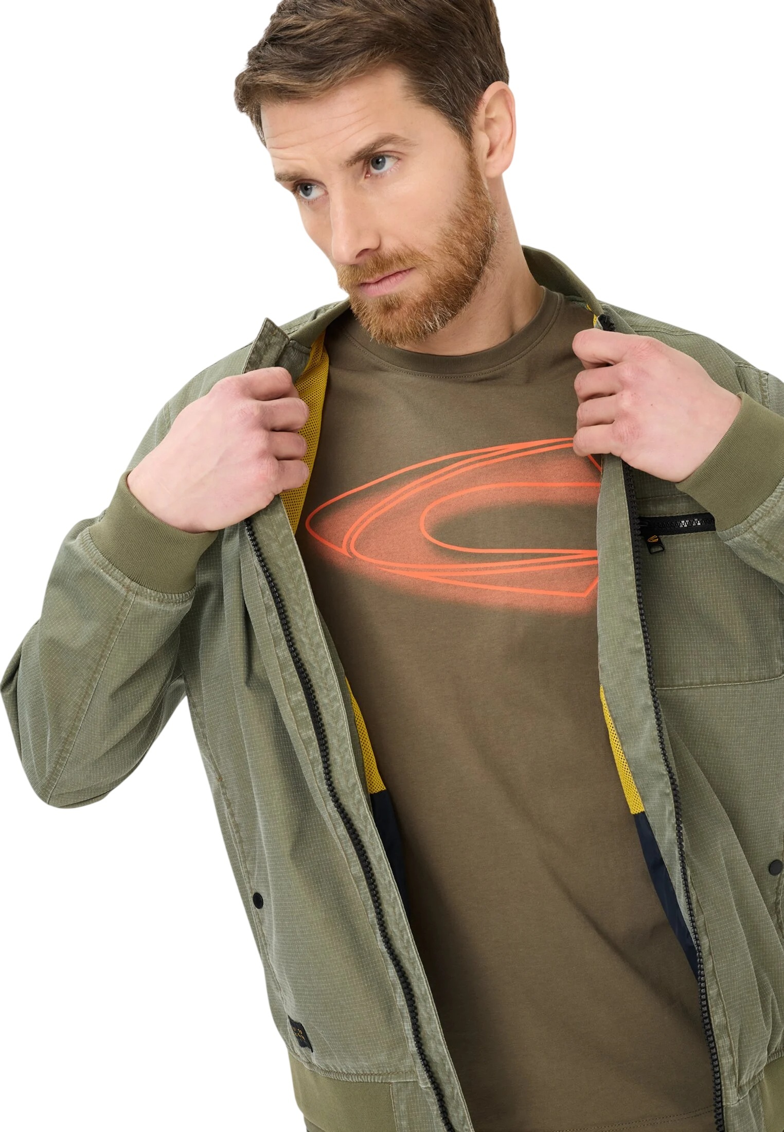 Футболка чоловіча Camel Active T-shirts 1/2 sleeves 409700-7T02-35 L коричневафото