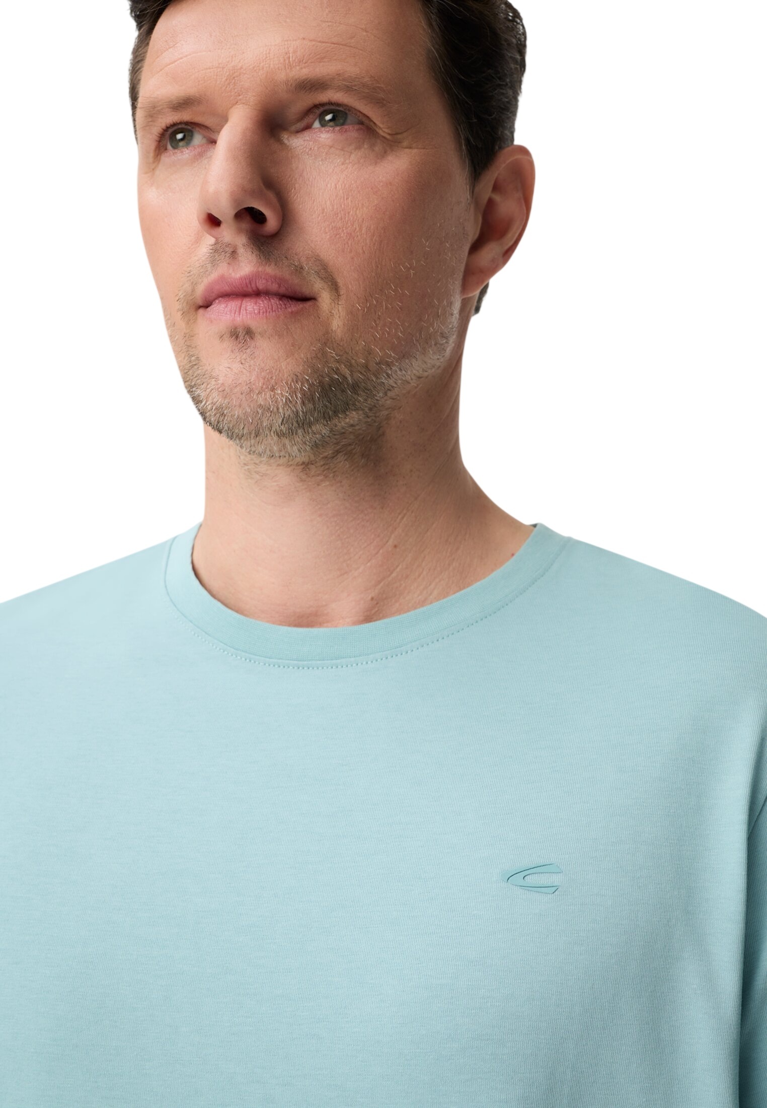 Футболка чоловіча Camel Active T-shirts 1/2 sleeves 409700-7T07-32 L блактинафото