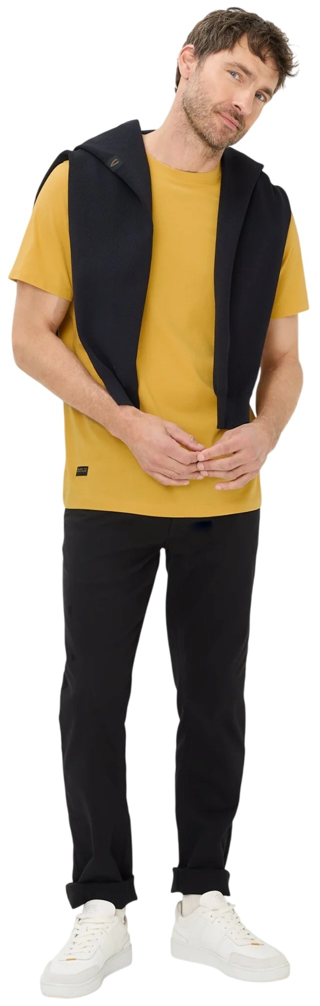 Футболка чоловіча Camel Active T-shirts 1/2 sleeves 409700-7T07-64 2XL жовтафото