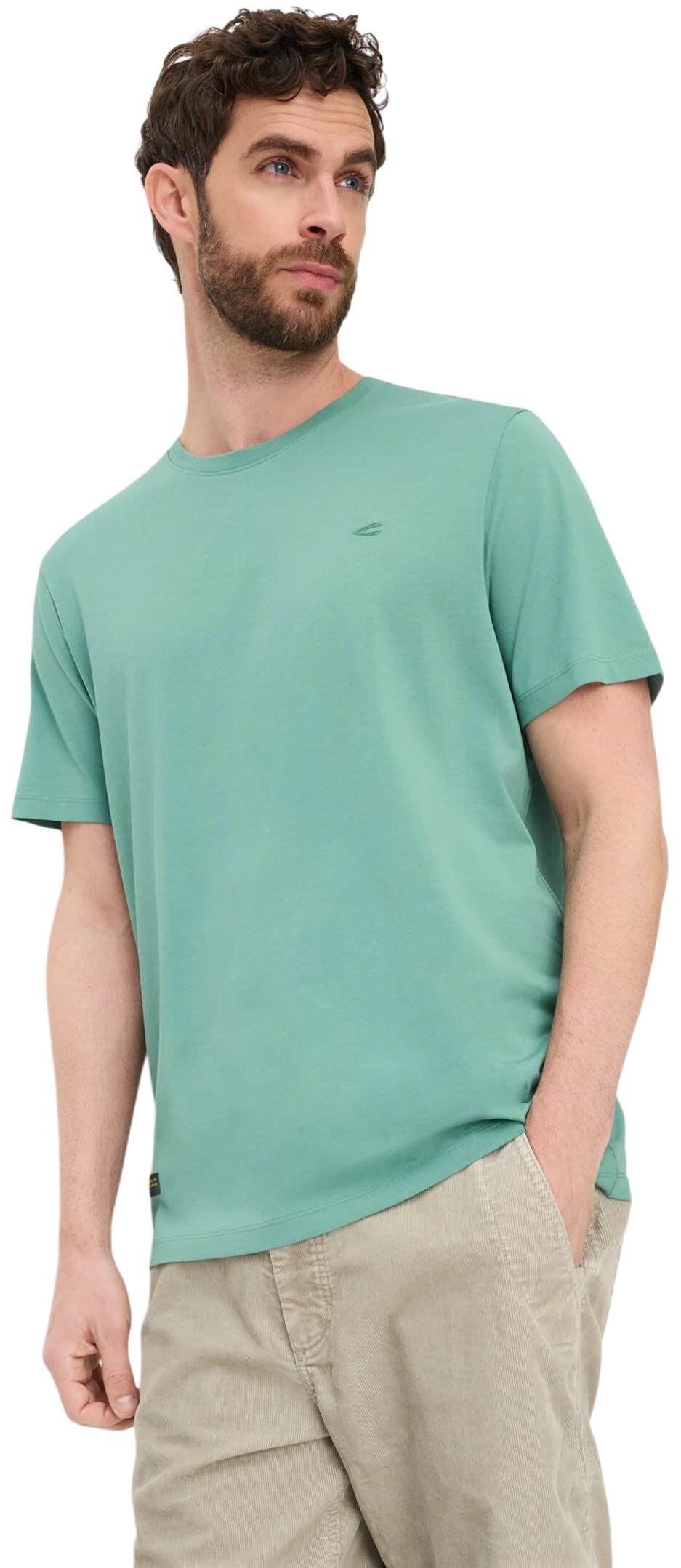 Футболка чоловіча Camel Active T-shirts 1/2 sleeves 409700-7T07-90 3XL зеленафото