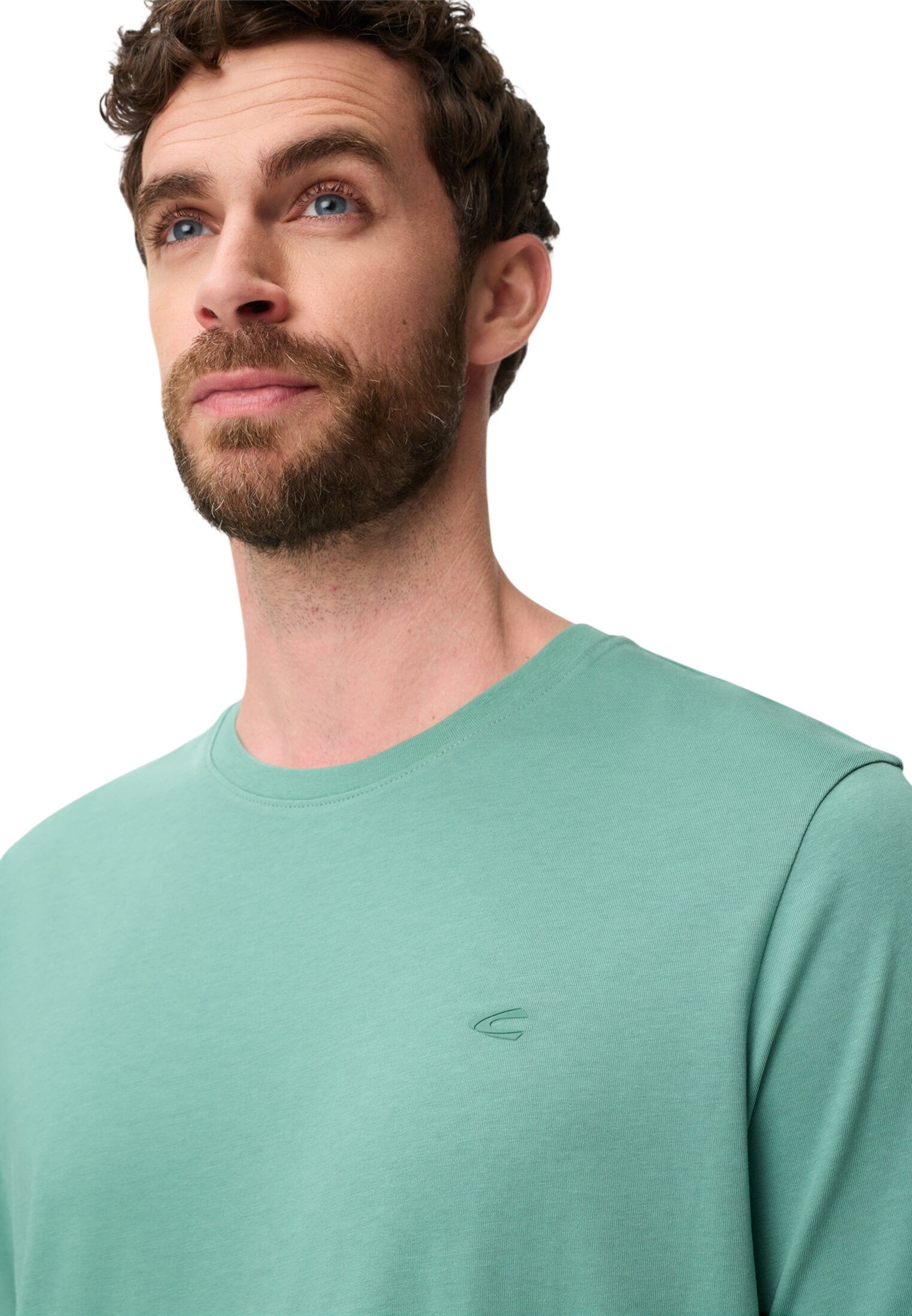 Футболка чоловіча Camel Active T-shirts 1/2 sleeves 409700-7T07-90 XL зеленафото