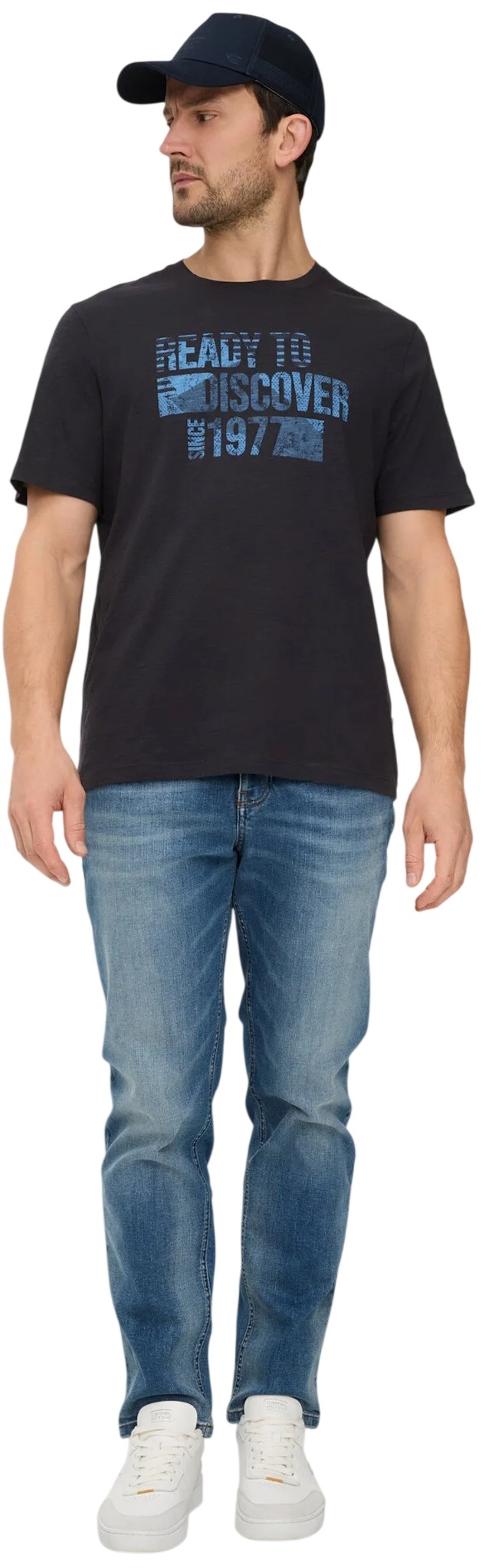 Футболка чоловіча Camel Active T-shirts 1/2 sleeves 409700-7T17-48 2XL оливковафото