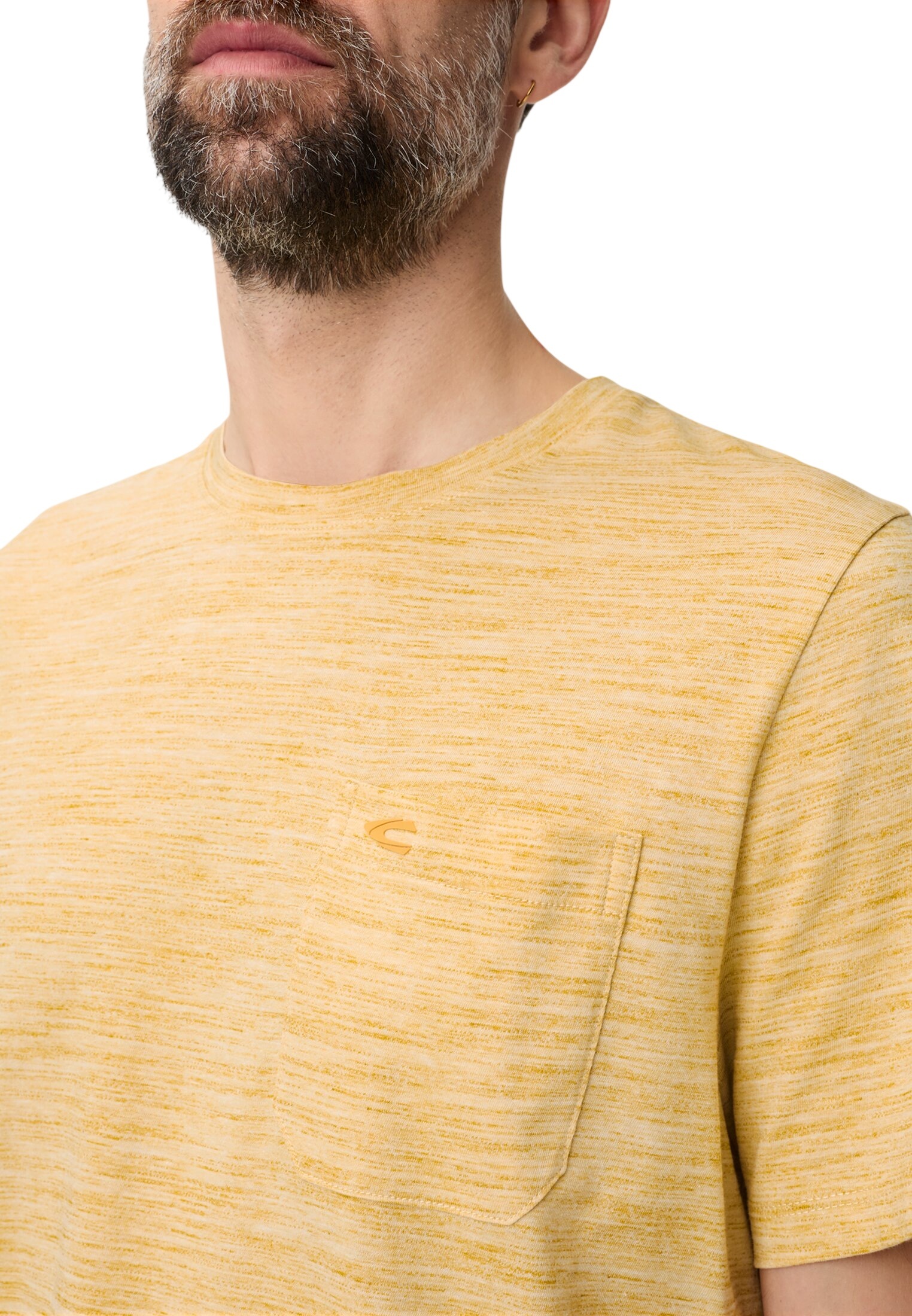 Футболка чоловіча Camel Active T-shirts 1/2 sleeves 409700-7T24-64 XL жовтафото
