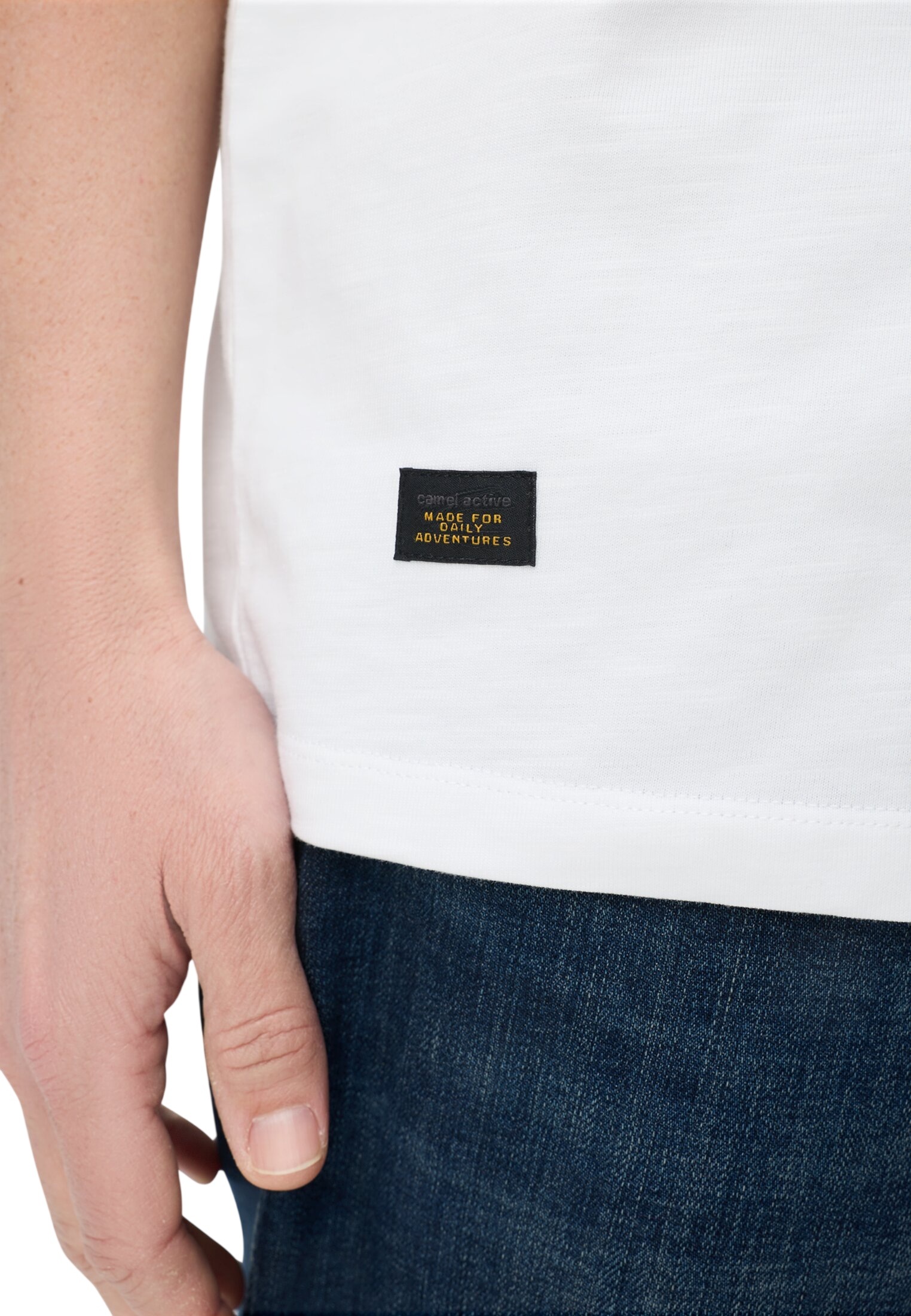 Футболка чоловіча Camel Active T-shirts 1/2 sleeves 409700-7T30-01 L білафото