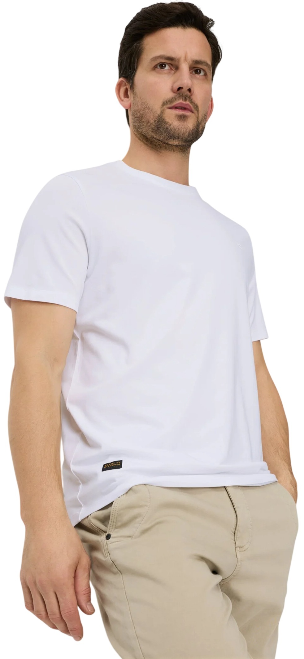 Футболка чоловіча Camel Active T-shirts 1/2 sleeves 409700-9T87-01 M білафото