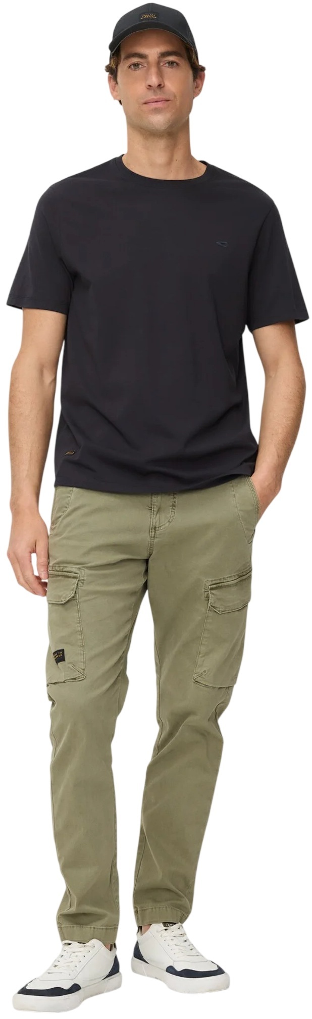 Футболка чоловіча Camel Active T-shirts 1/2 sleeves 409700-9T87-48 L темно-синяфото