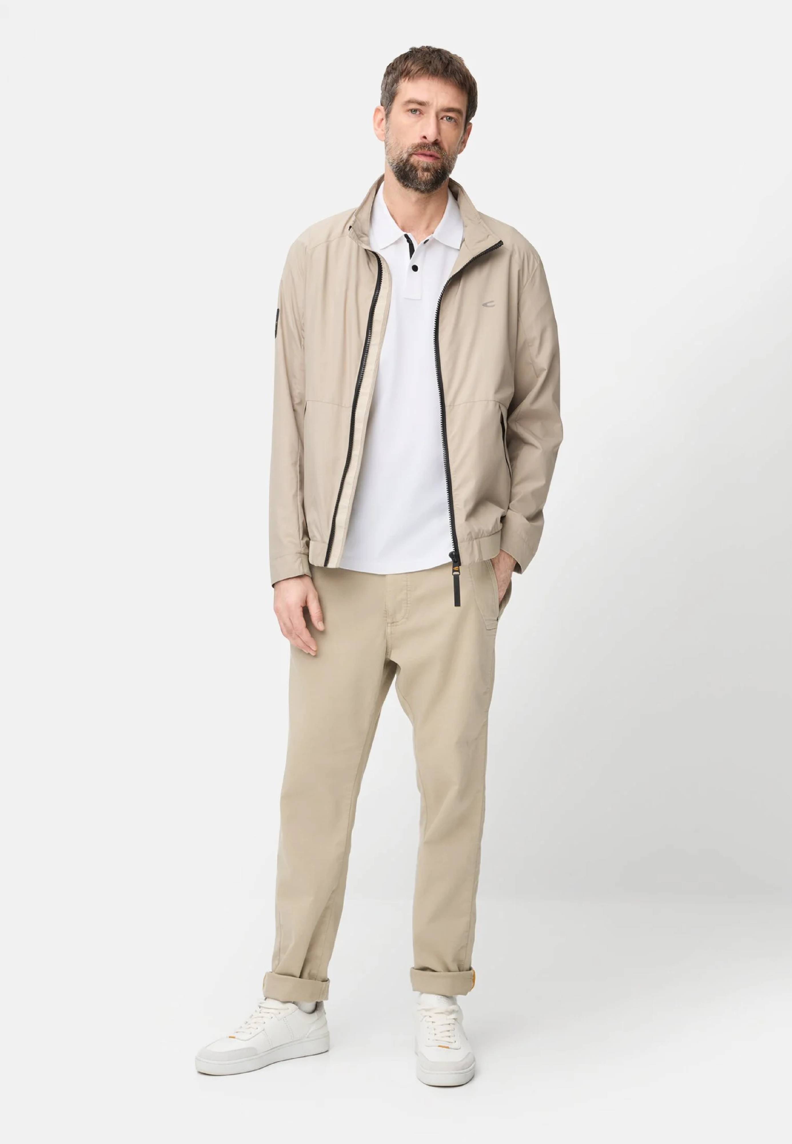 Поло чоловіче Camel Active Polos 1/2 sleeves 409920-7P01-01 M білефото