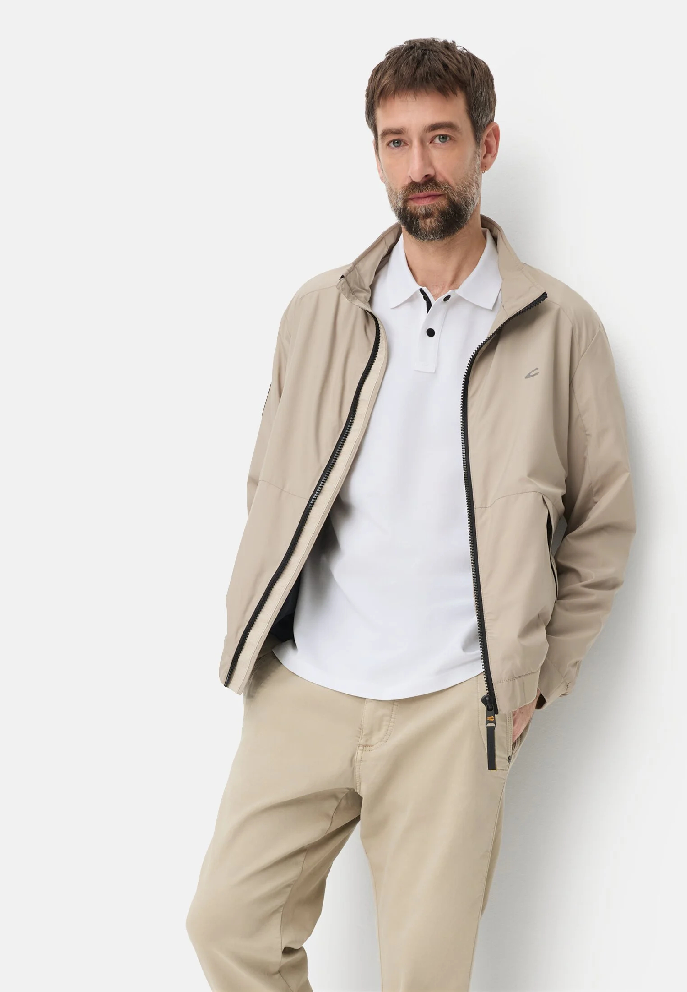 Поло чоловіче Camel Active Polos 1/2 sleeves 409920-7P01-01 2XL білефото