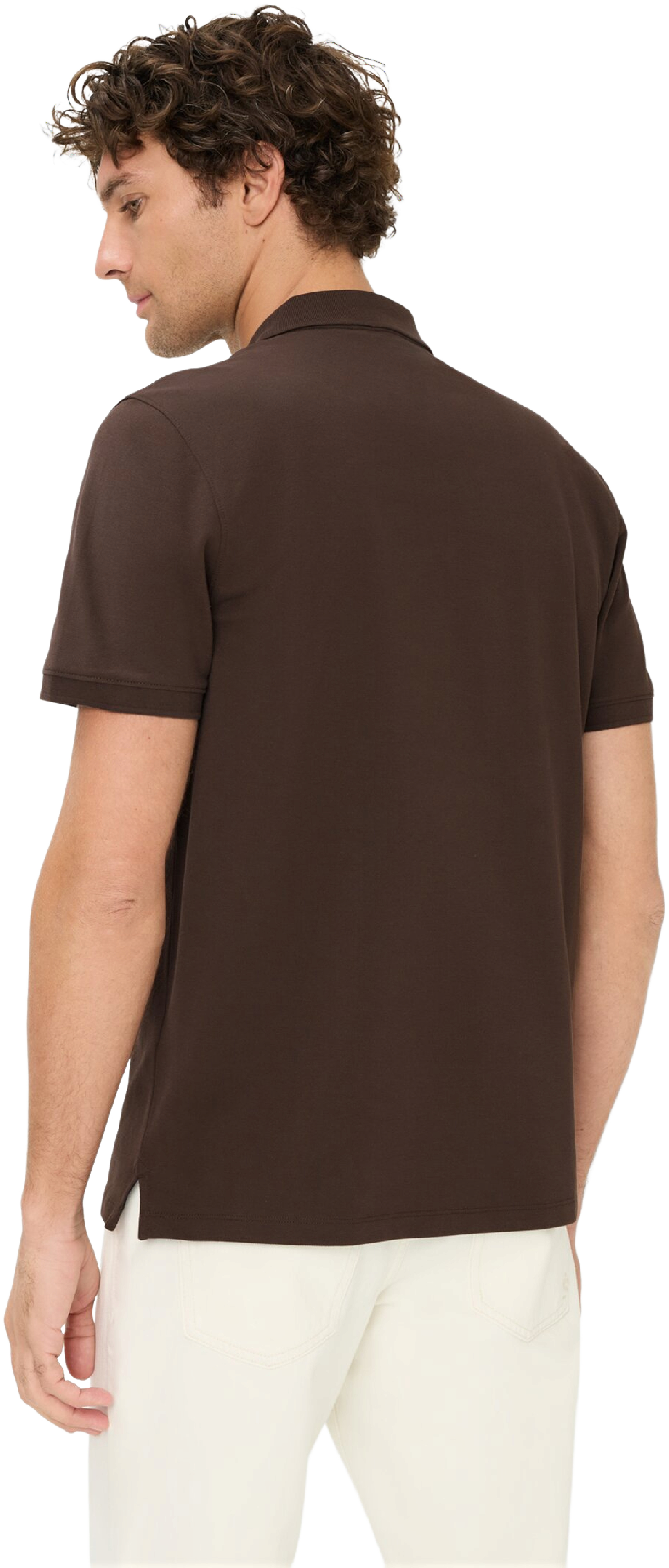 Поло чоловіче Camel Active Polos 1/2 sleeves 409920-7P01-28 M коричневефото