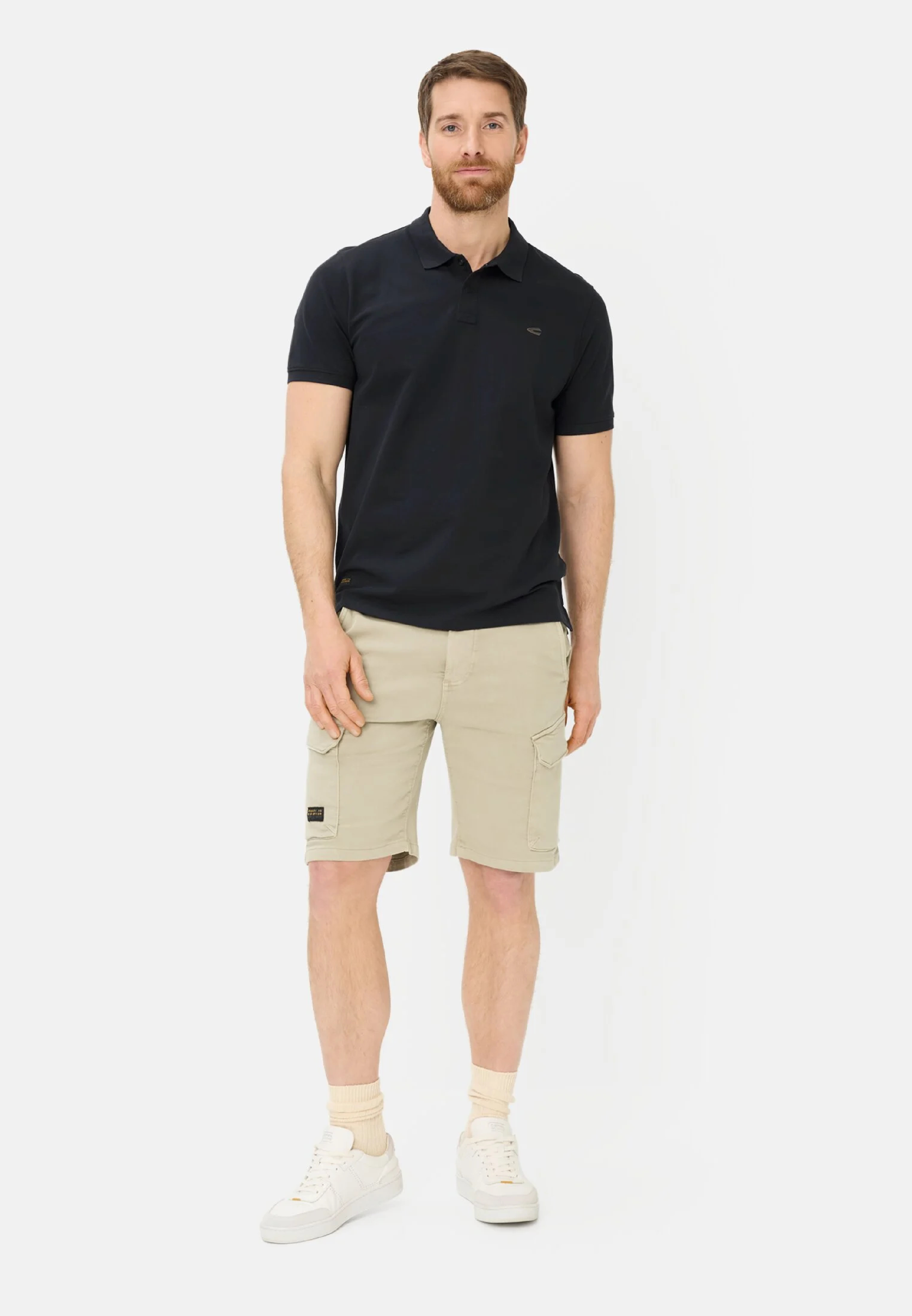 Поло чоловіче Camel Active Polos 1/2 sleeves 409920-7P01-48 XL темно-синєфото