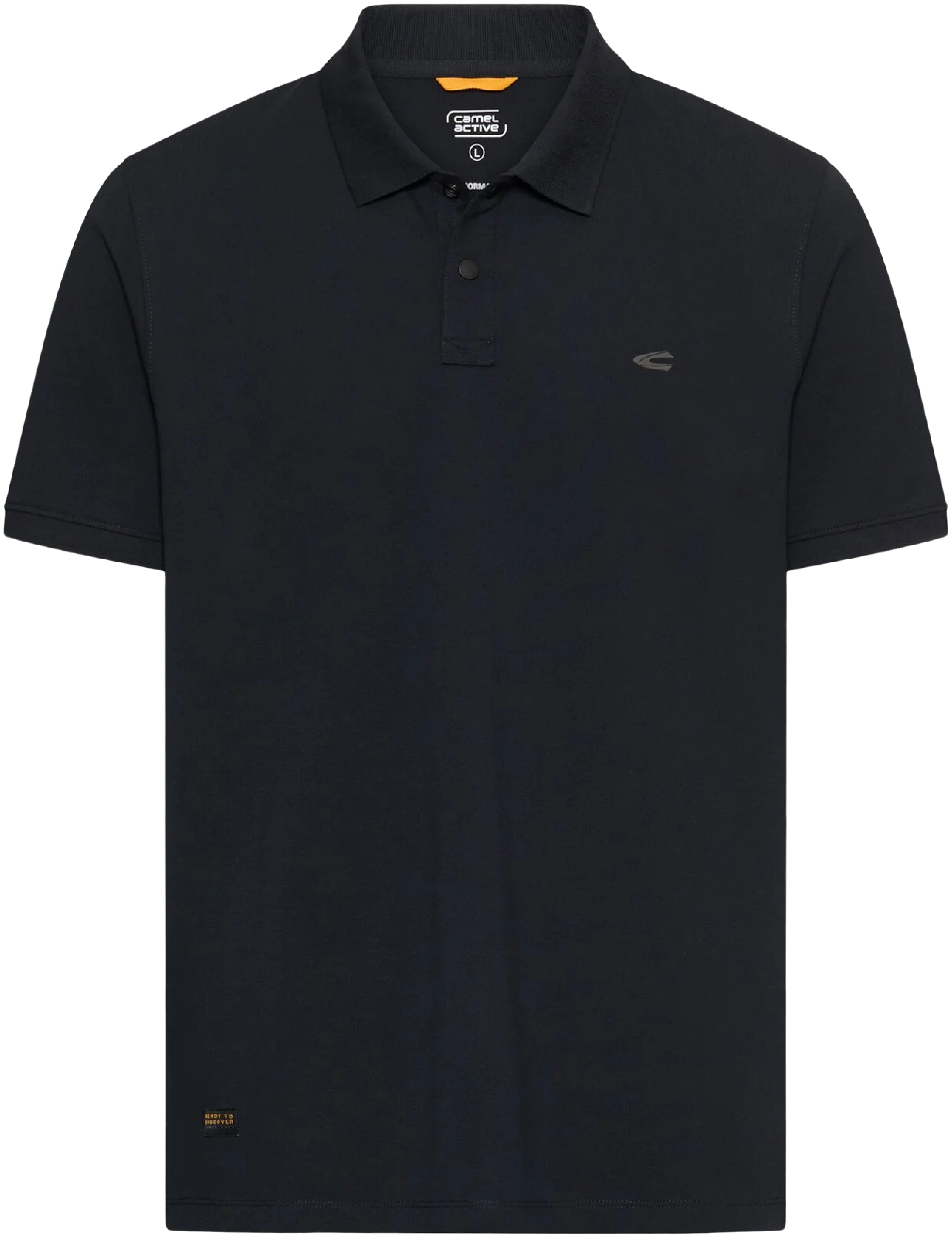 Поло чоловіче Camel Active Polos 1/2 sleeves 409920-7P01-48 XL темно-синєфото